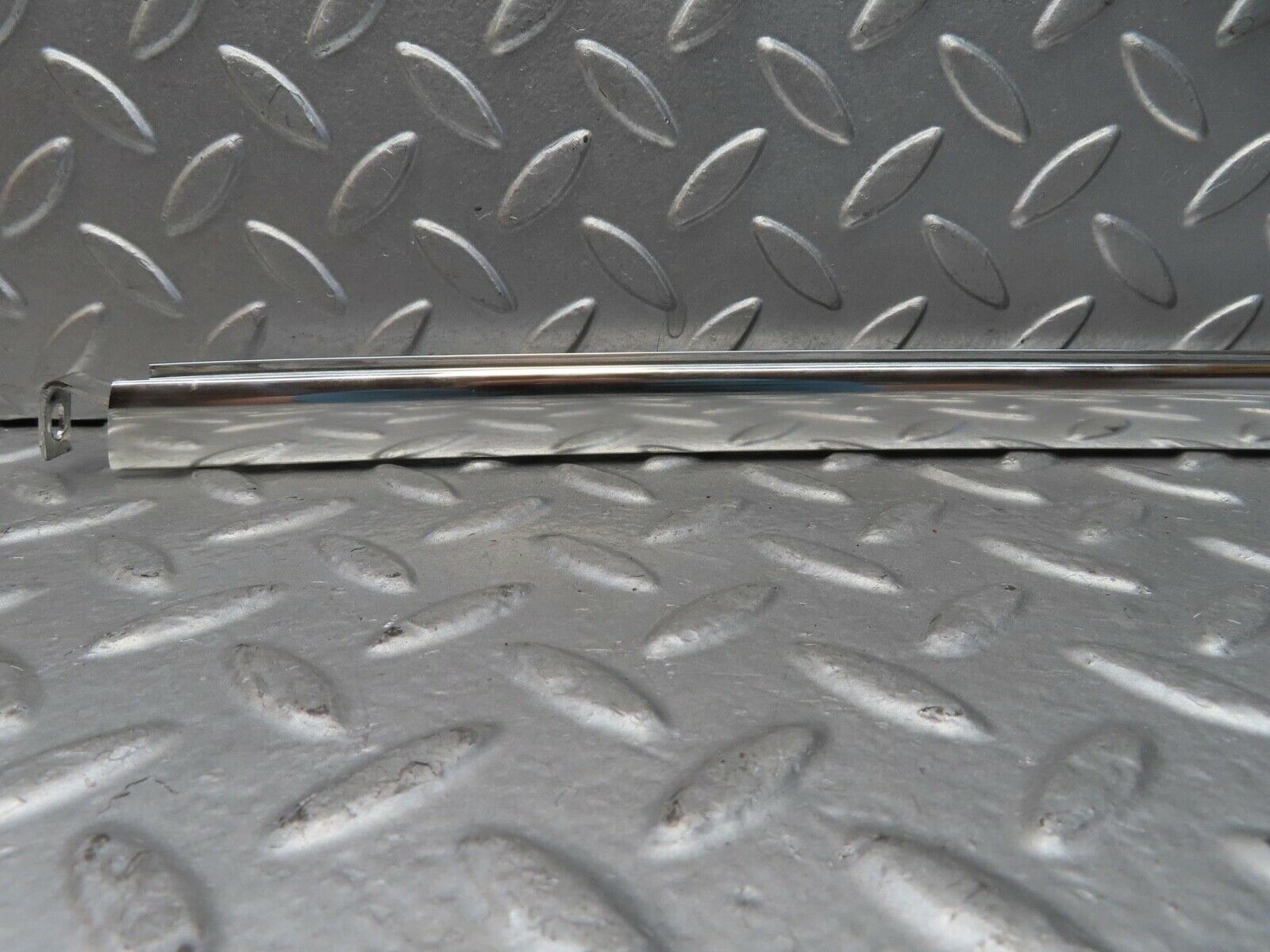 15436 Mercedes-Benz W123 230E Rear Right Door Rear Chrome Window Channel