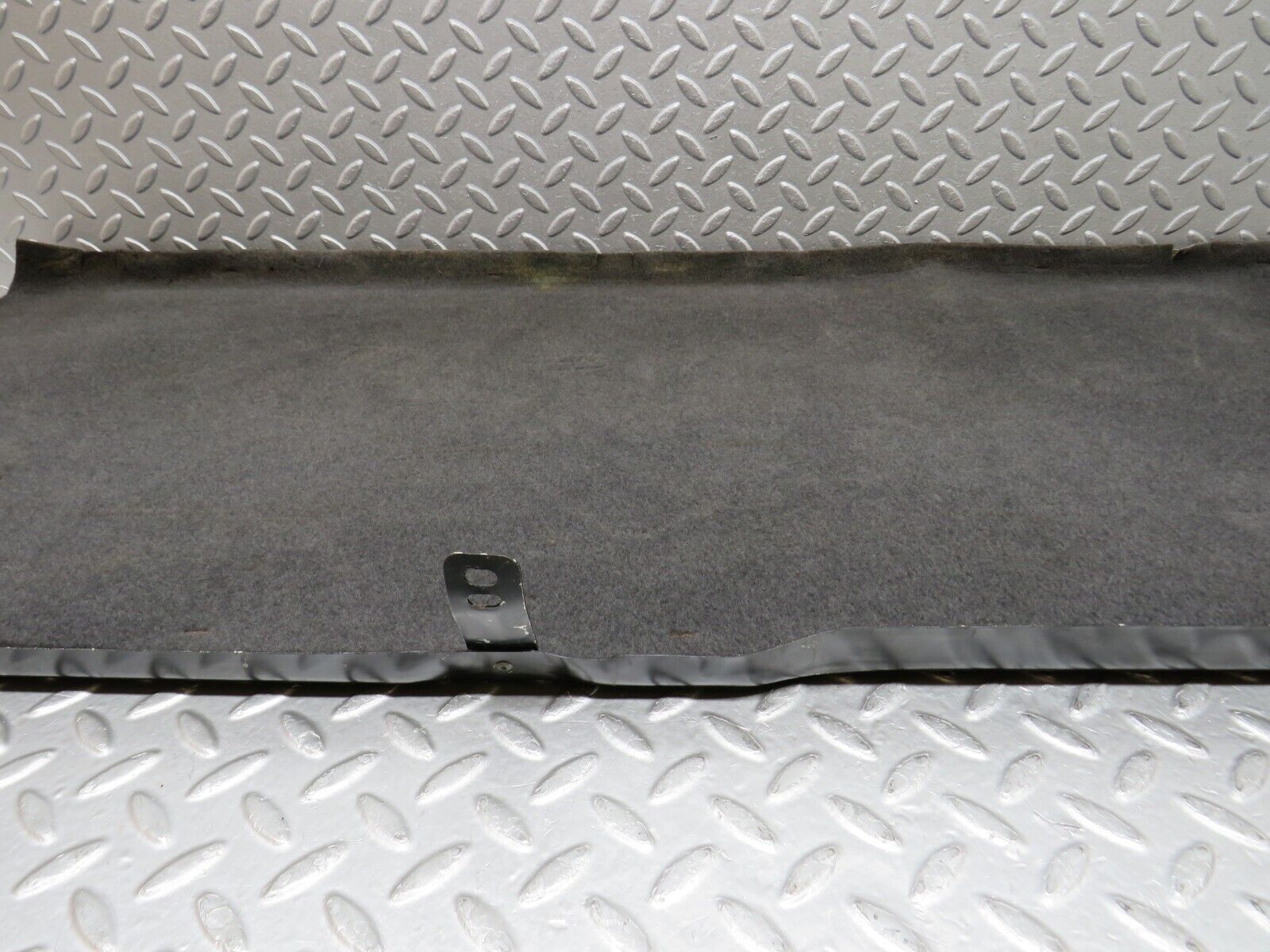 36231 Mercedes-Benz W126 420SE Fuel Tank Cover Plate Carpet Grey