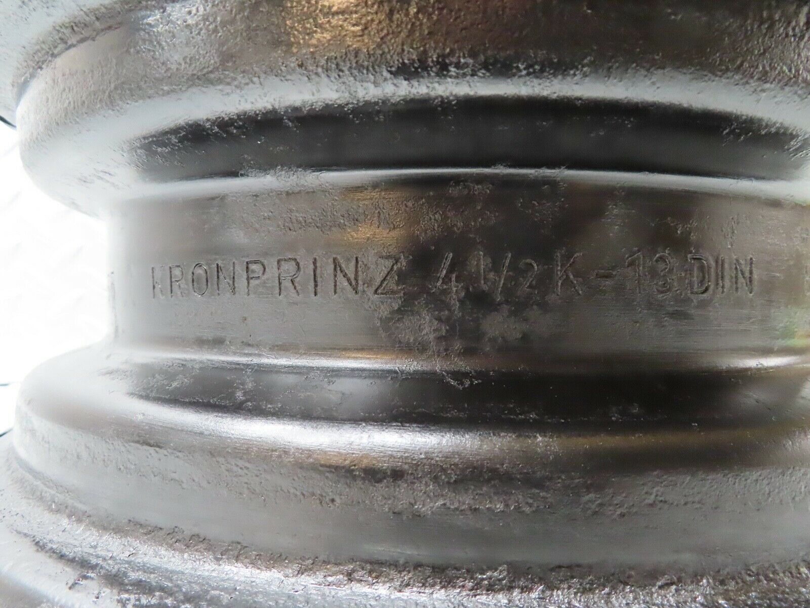 18994 Mercedes-Benz W121 190b Ponton Steel Wheel 4.5kx13