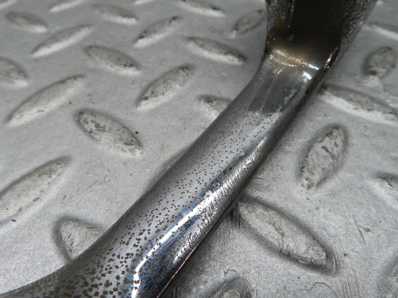 12457 Mercedes-Benz W108 Chrome Door Handle Rear Left 1087661102