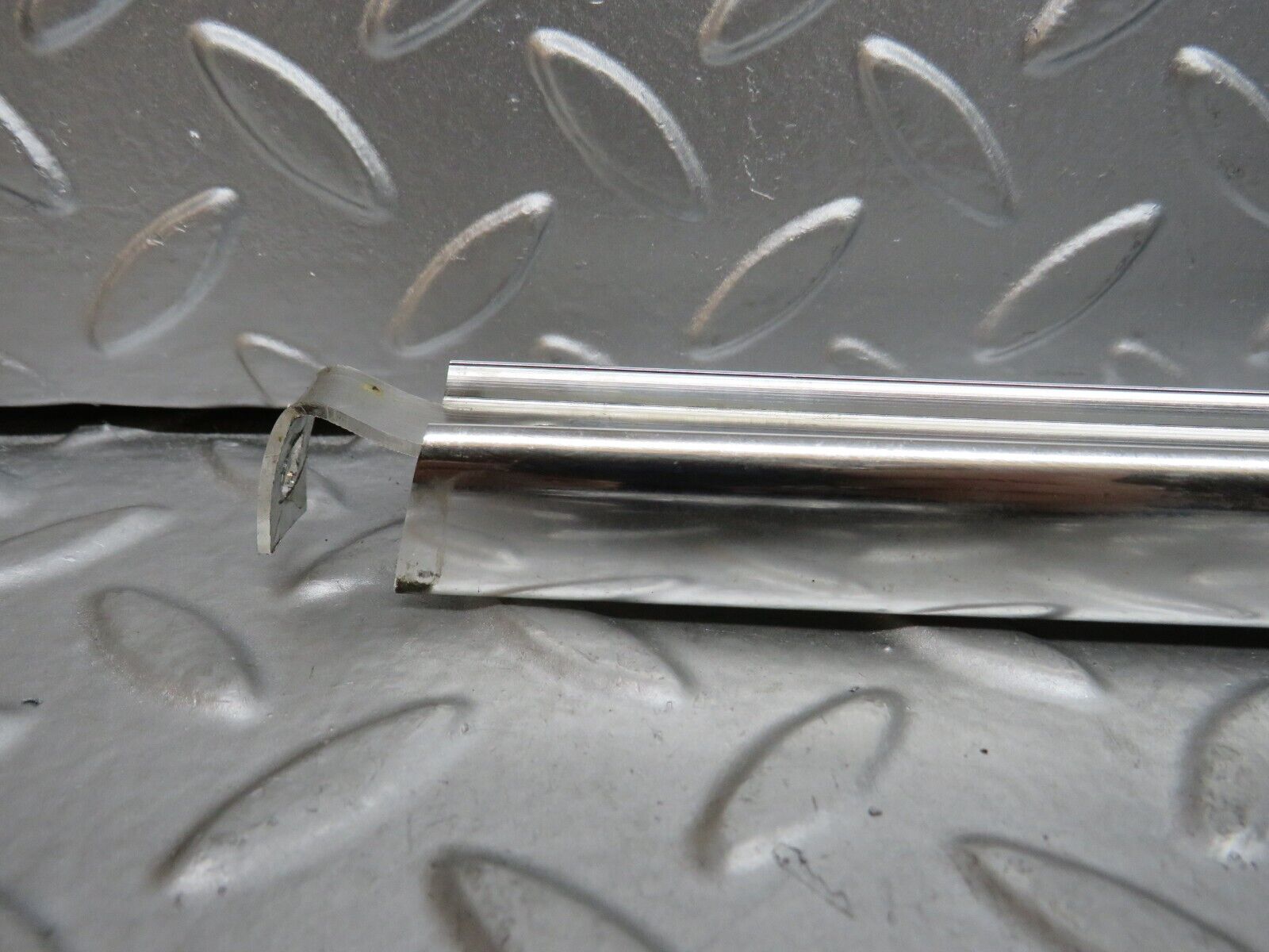 29640 Mercedes-Benz W123 230E Rear Left Door Chrome Window Channel