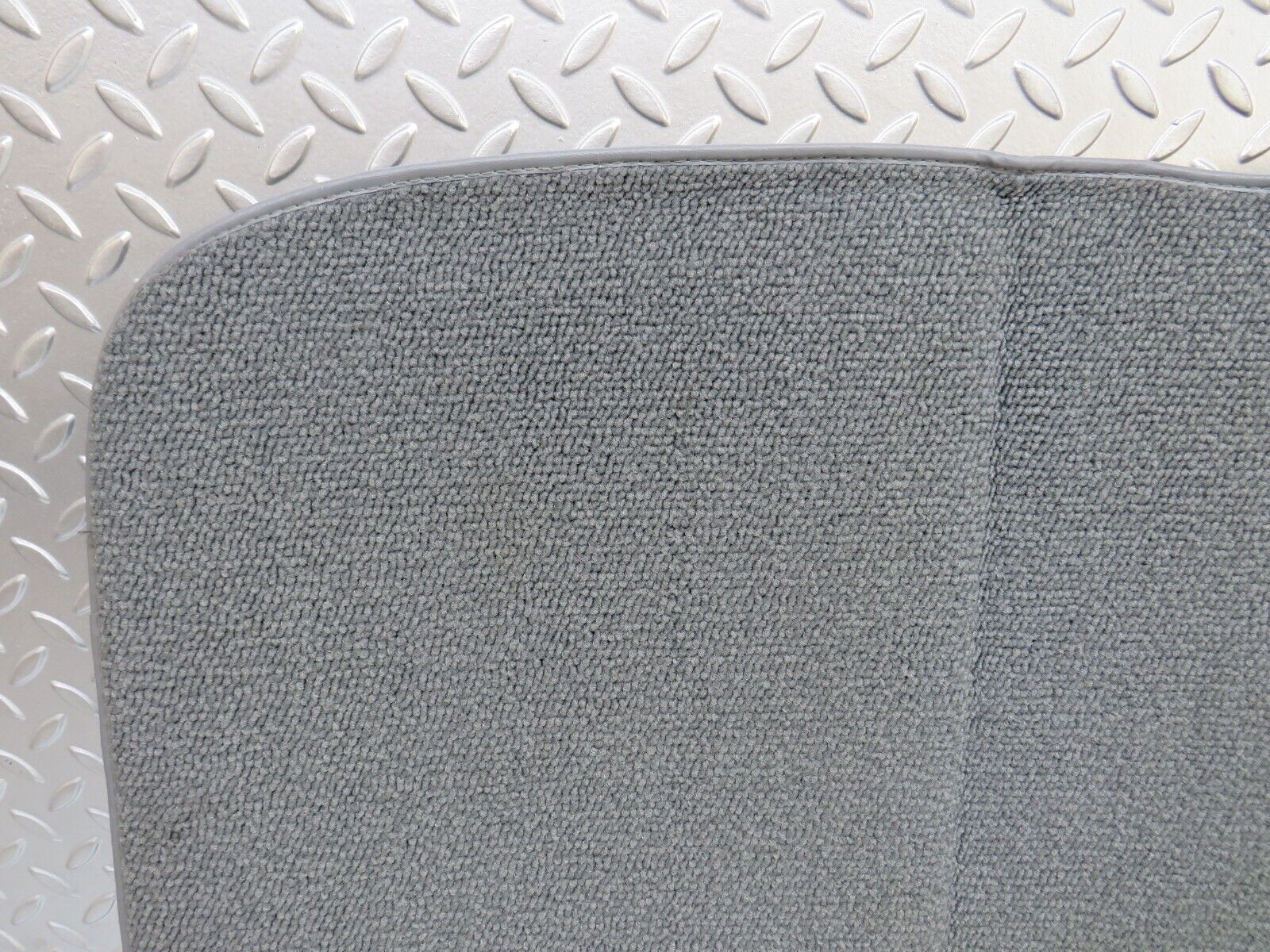 33865 Mercedes-BenzW201 190E 2.0L Front Left Passenger Floor Carpet Grey 2016842129