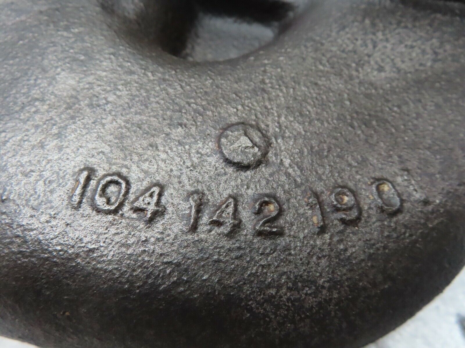 17385 Mercedes-Benz R129 300SL Coupe Exhaust Manifold Cylinder 1-3 1041421901