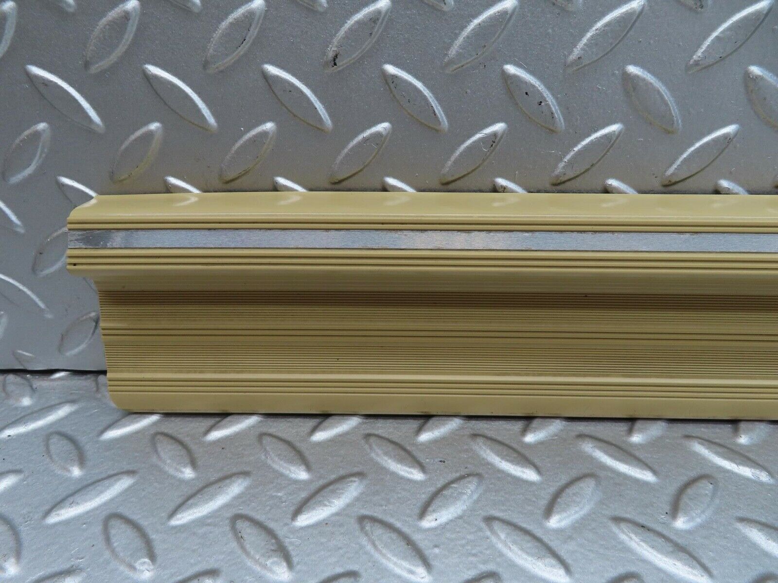 15390 Mercedes-Benz W123 230E Front Right Door Sill Trim Beige