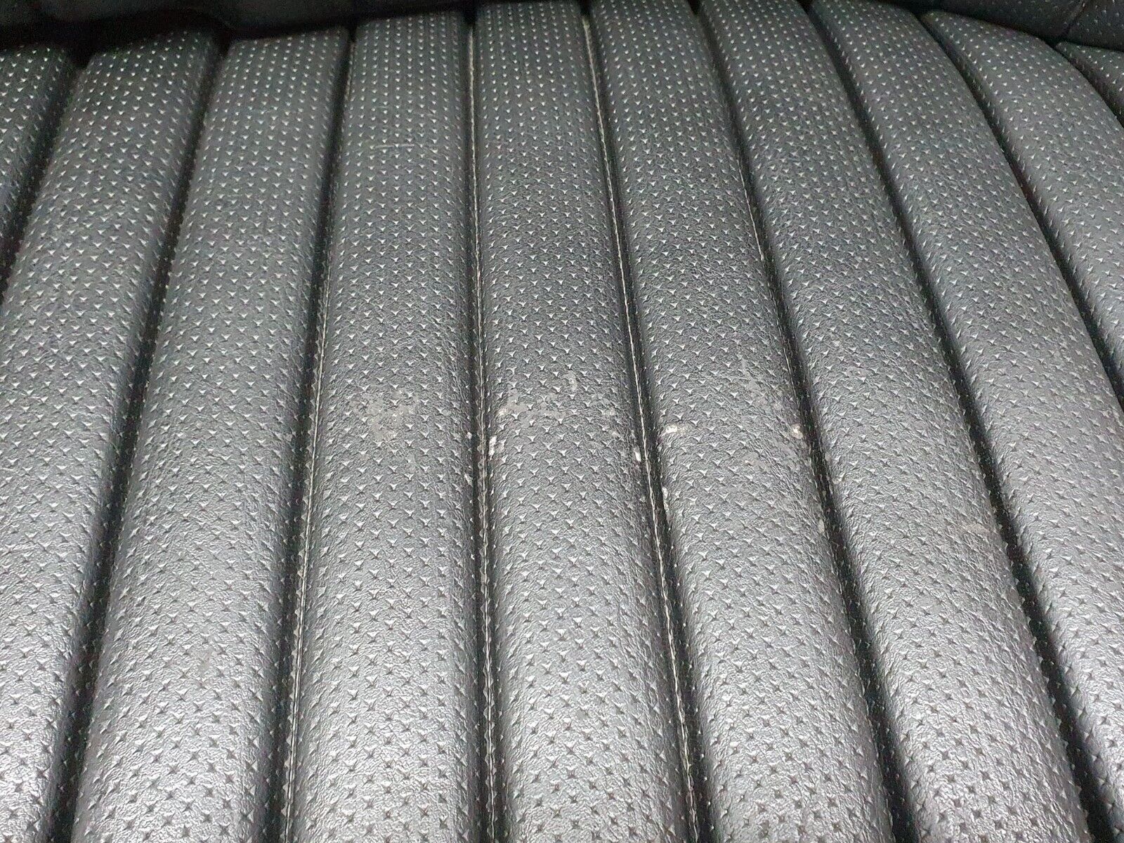 40811 Mercedes-Benz W123 300D Rear Seat Leather Black 1269201616