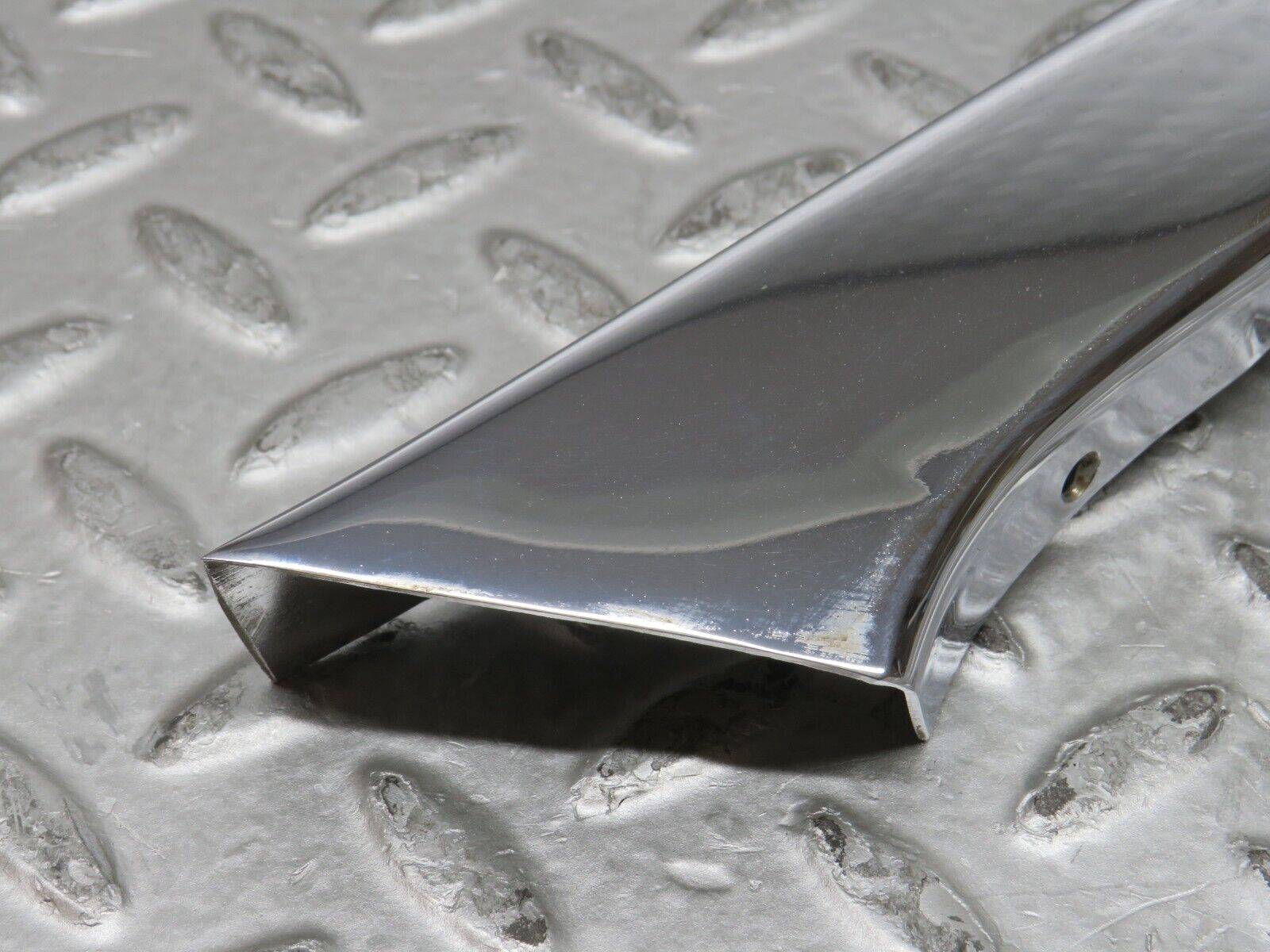 37372 Mercedes-Benz W109 300SEL A Pillar Exterior Chrome Trim Left Side