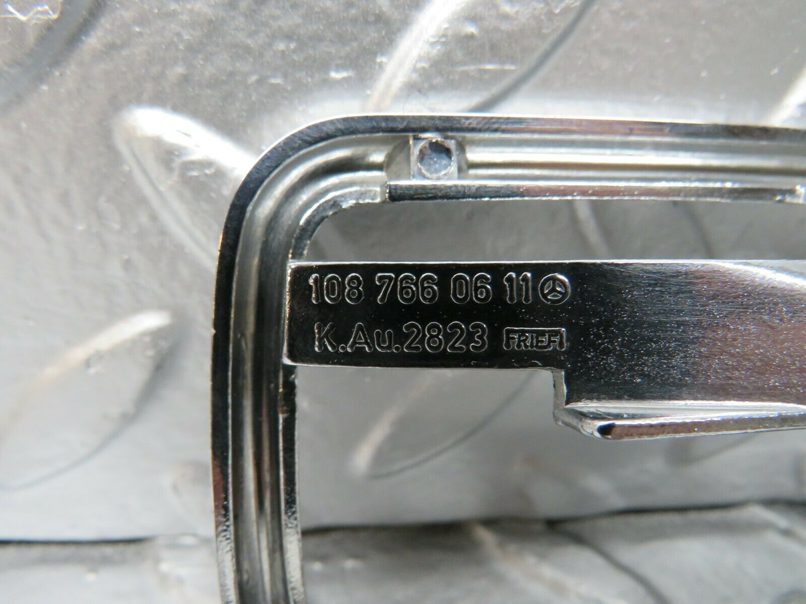 24477 Mercedes-Benz W108 Chrome Frame For Door Opener Right 1087660611