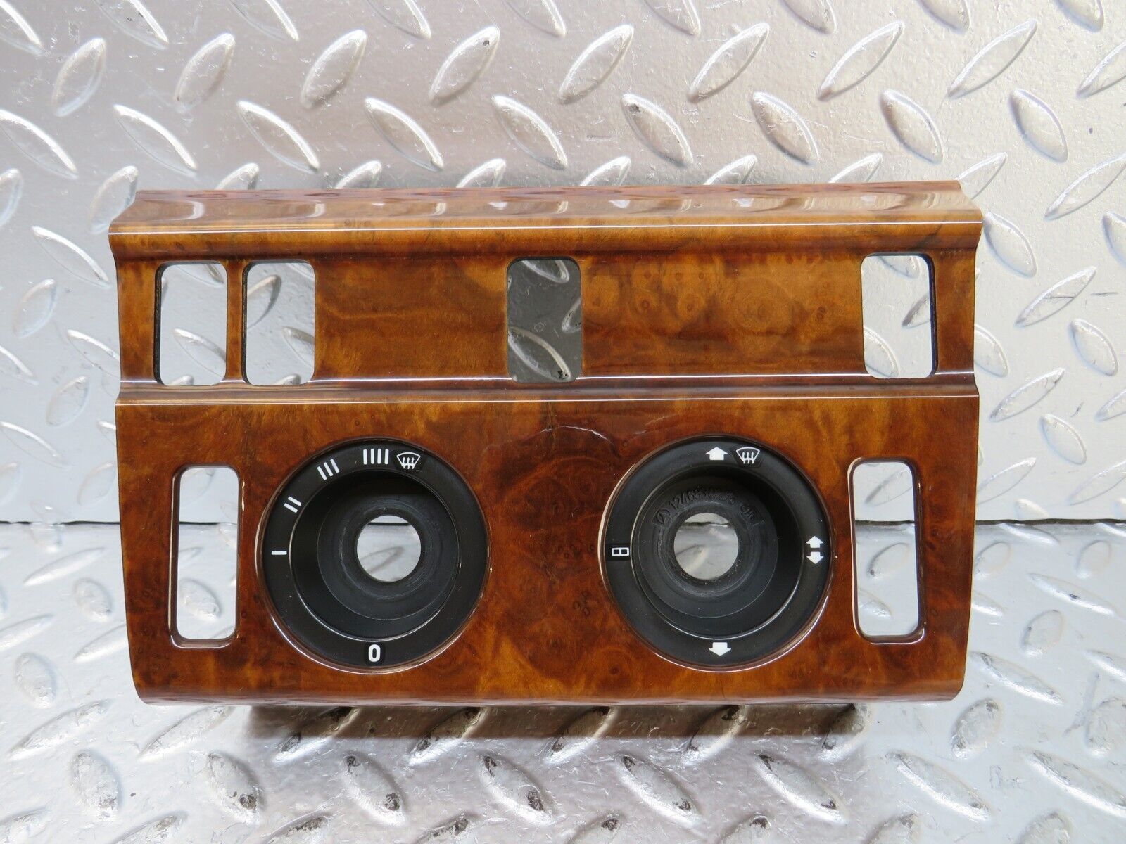 26543 Mercedes-Benz C124 220CE Coupe Heater Control Panel Wood Trim 1246830275
