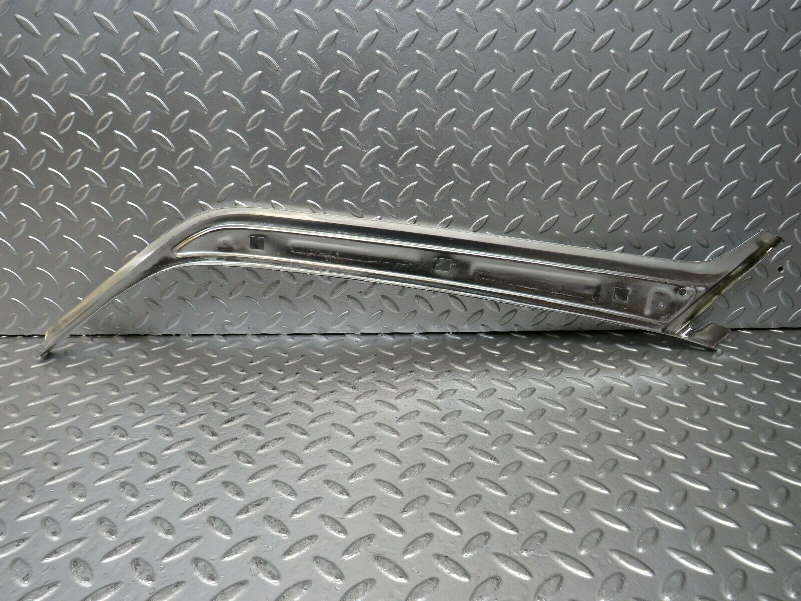 23367 Mercedes-Benz W116 350SE A Pillar Chrome Moulding Trim Left Side