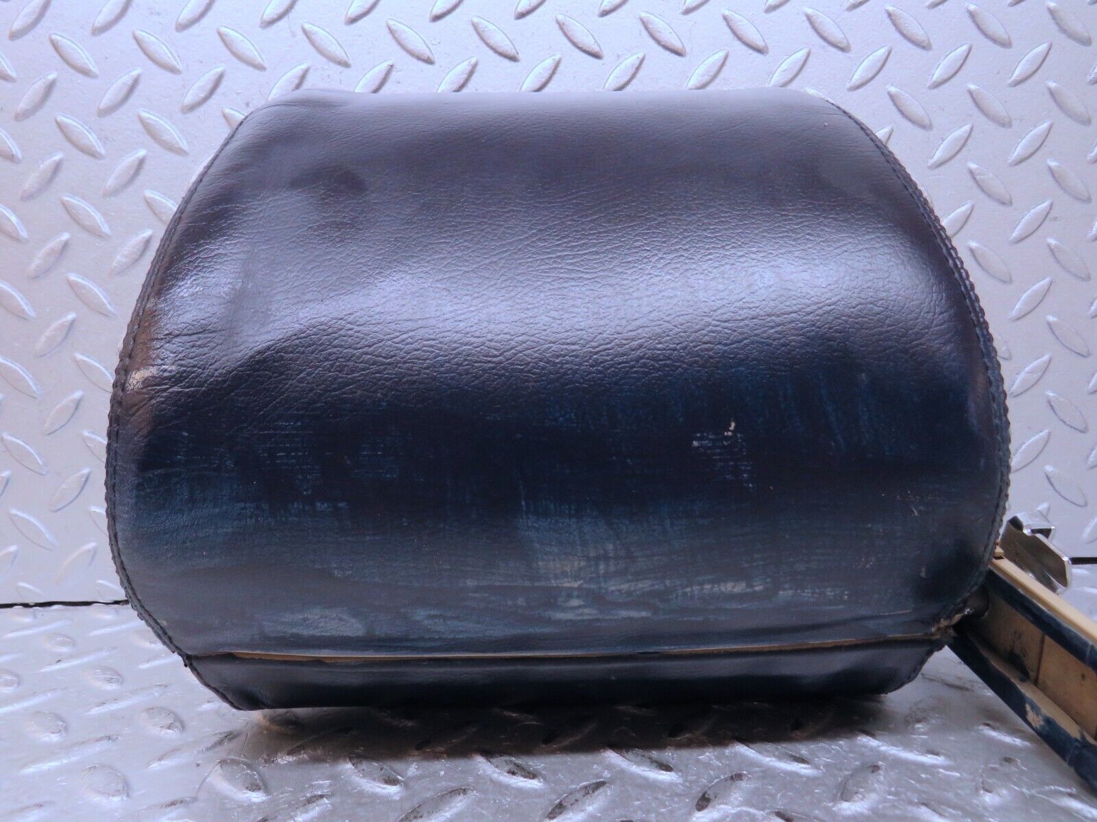 36837 Mercedes-Benz R129 300SL-24 Front Left Seat Headrest Blue Leather