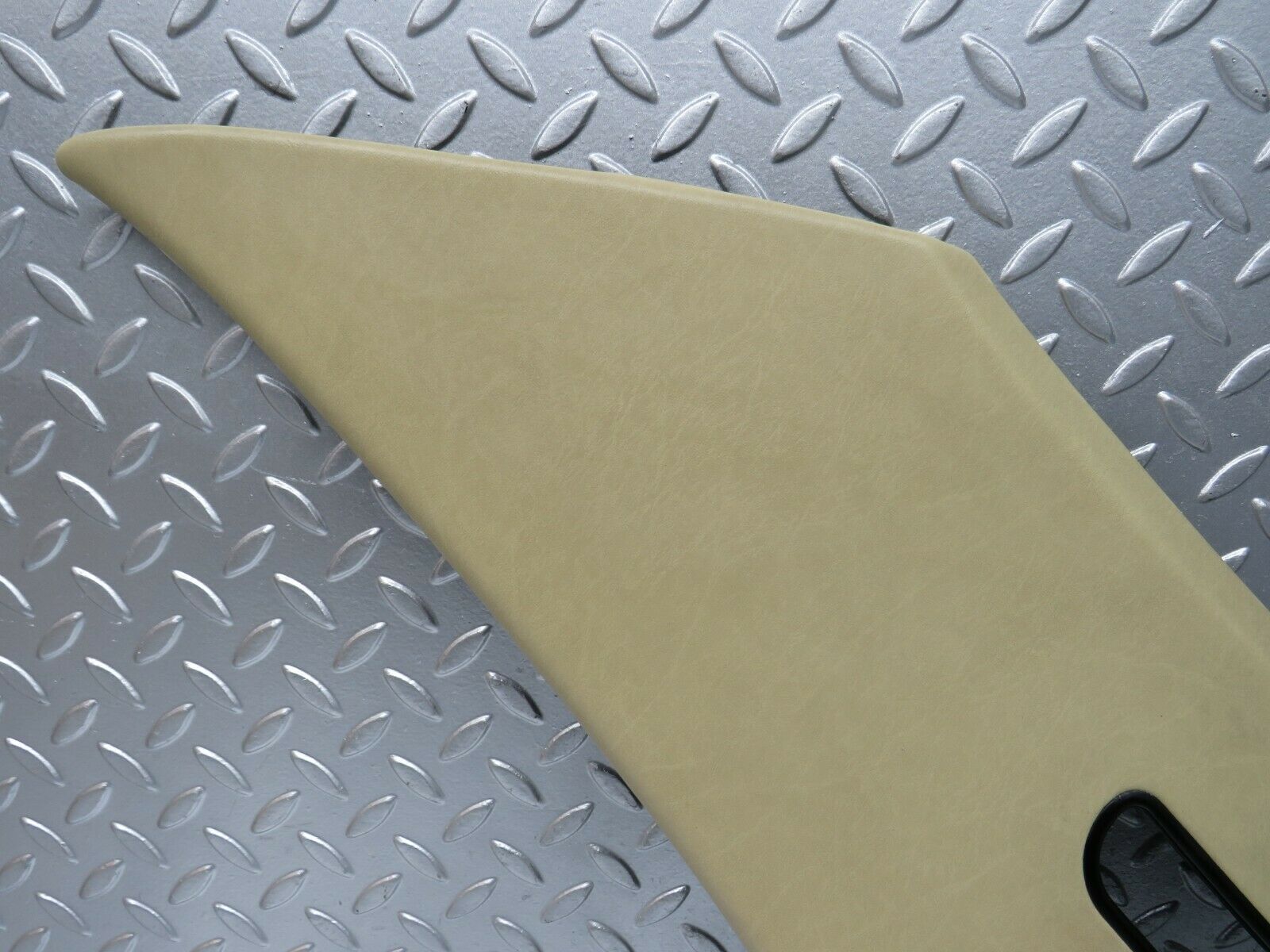 23962 Mercedes-Benz W123 280E C Pillar Cover Panel Right Side Beige 1236900425