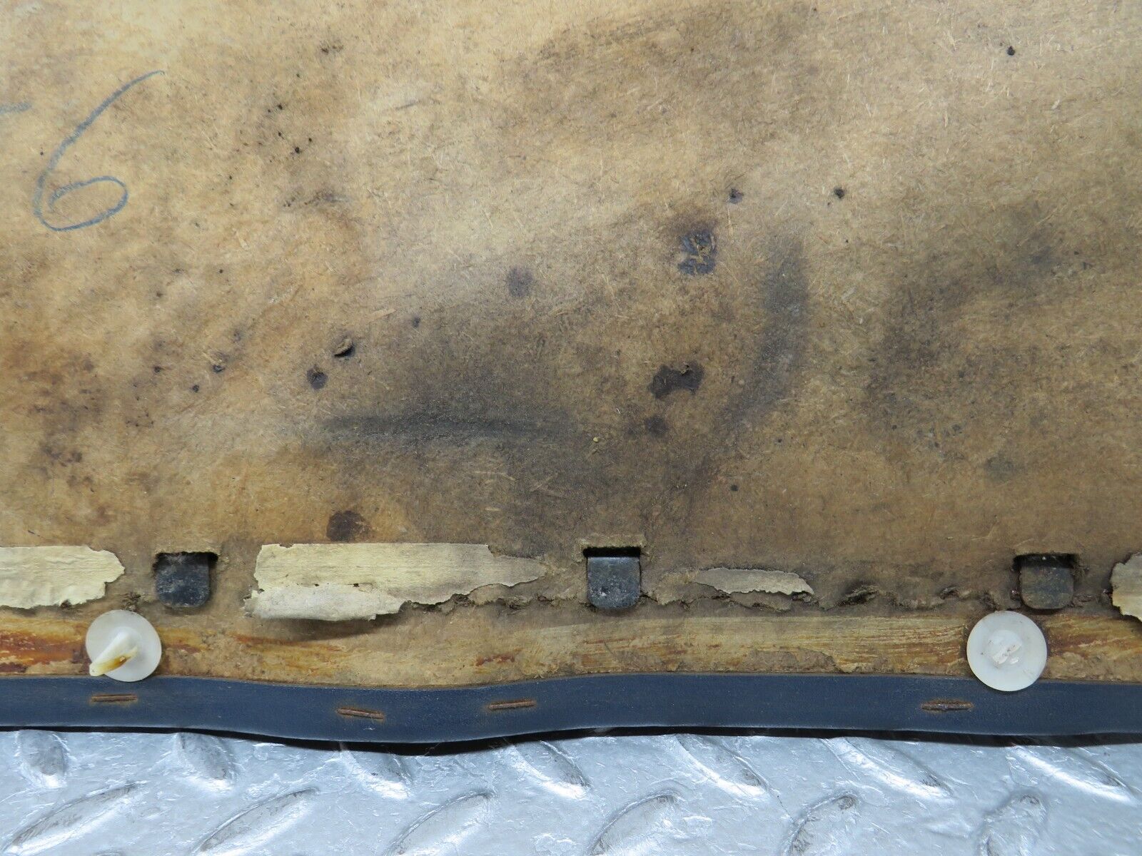 37285 Mercedes-Benz W109 300SEL Front Right Door Card Blue