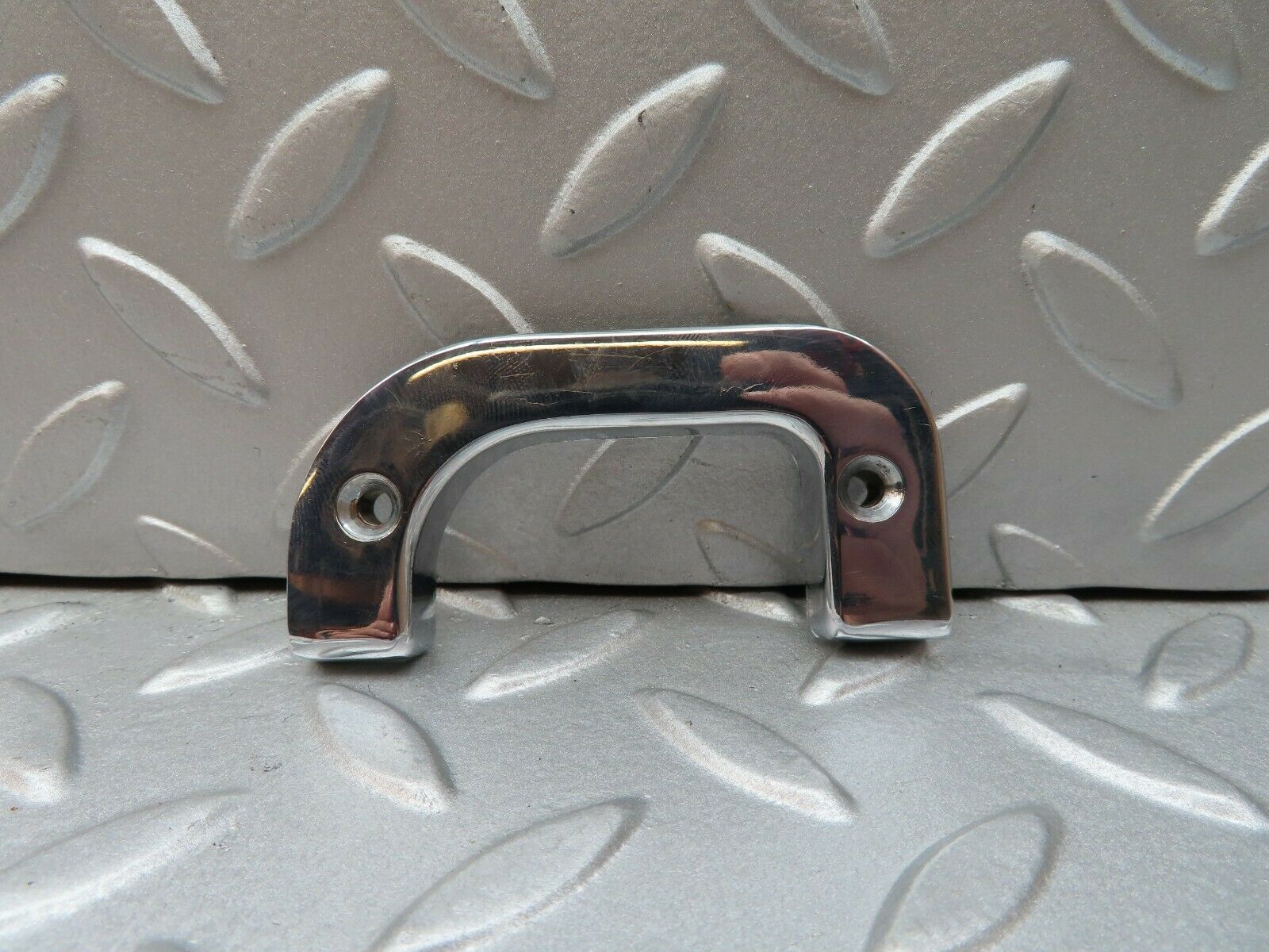 3822 Mercedes-Benz S123 200T Wagon Left Chrome Door Latch Trim 1237230124