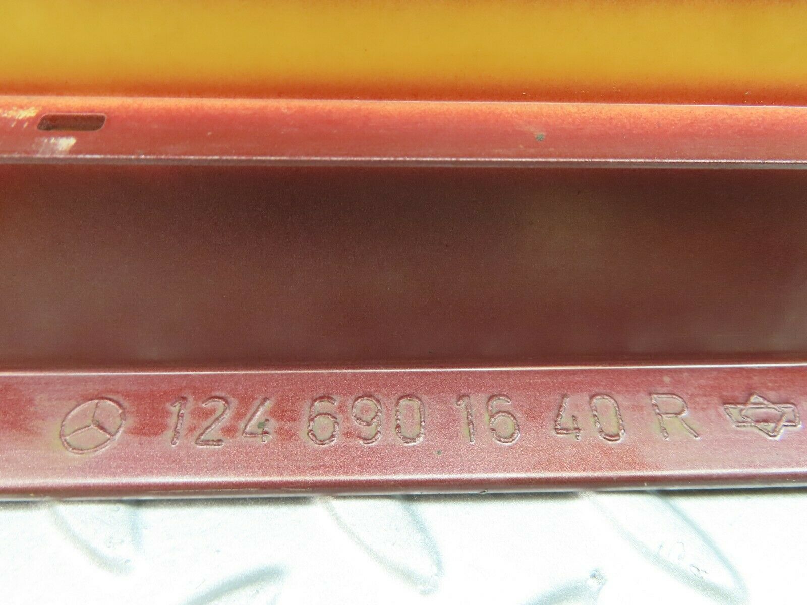 6700 Mercedes-Benz S124 E220 Wagon Front Right Door Lower Trim 1246901640