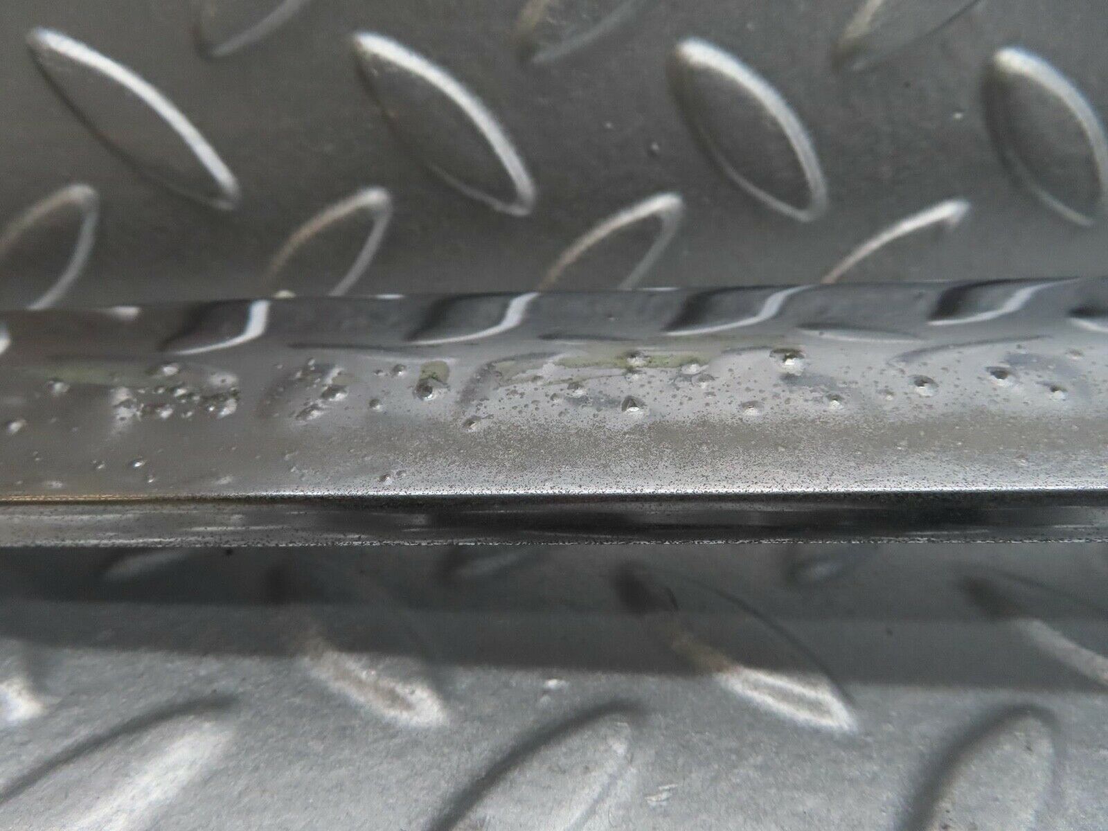 14108 Mercedes-Benz C107 280SLC Trunk Chrome number Plate Light Holder