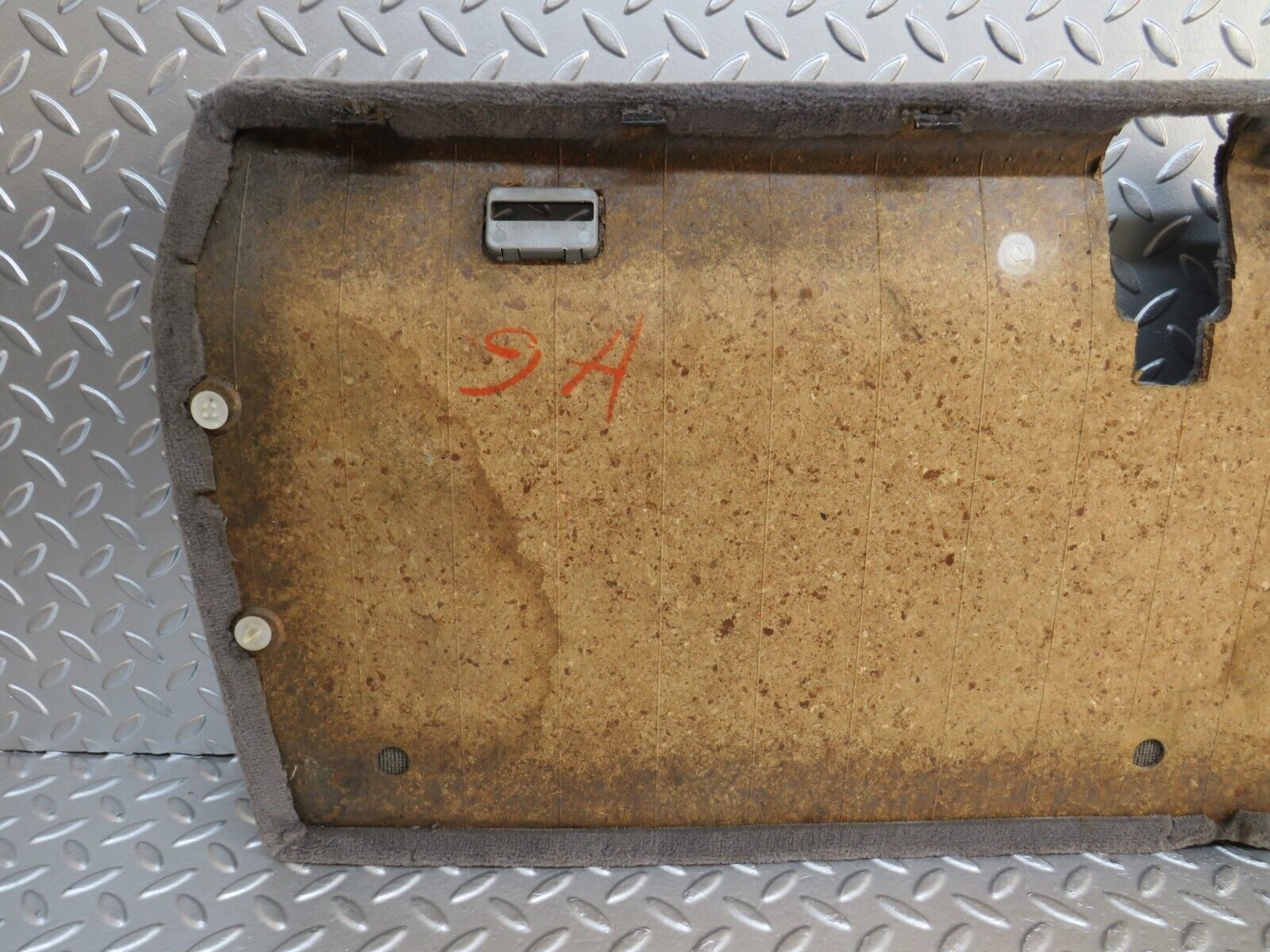 32346 Mercedes-Benz S124 300TE Tailgate Trunk Cover Lining Grey 1247470070