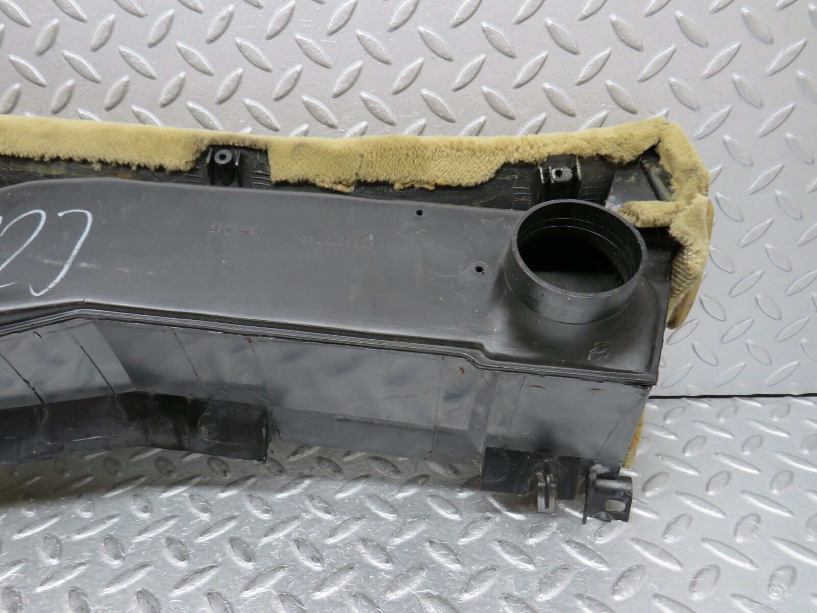 37081 Mercedes-Benz C126 420SEC Coupe Under Dash Panel Left Beige 1283053441 1268305144