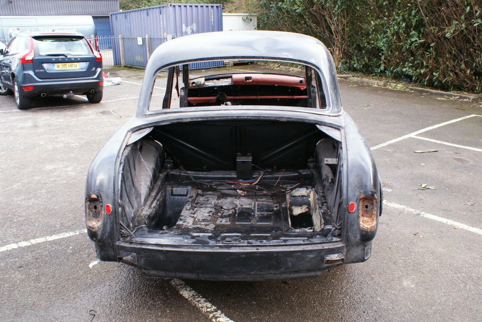 2470 Mercedes-Benz W105 219 PONTON Restored LHD Rolling Shell 1956