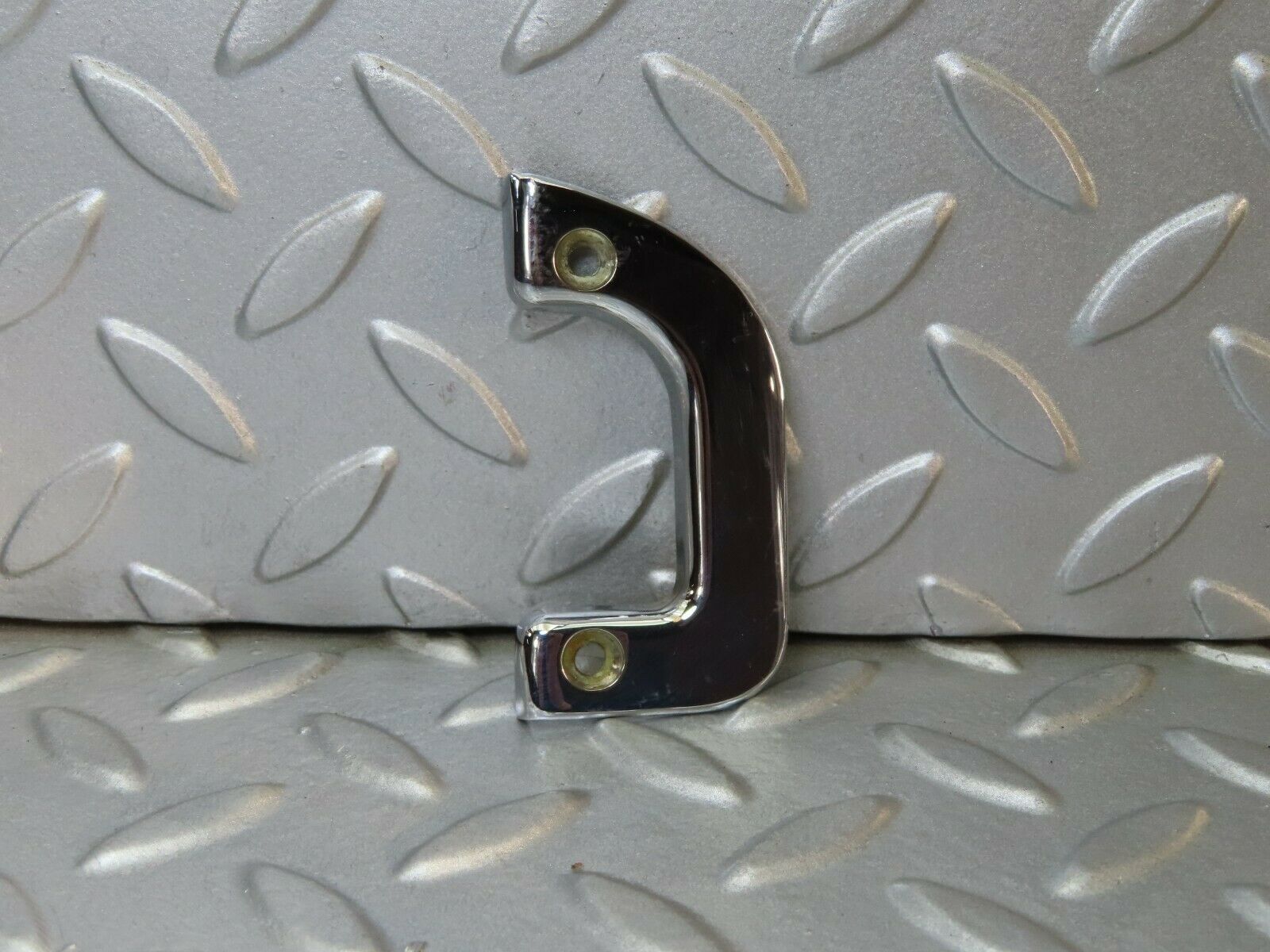 7897 Mercedes-Benz W115 220D Left Interior Chrome Door Latch Trim