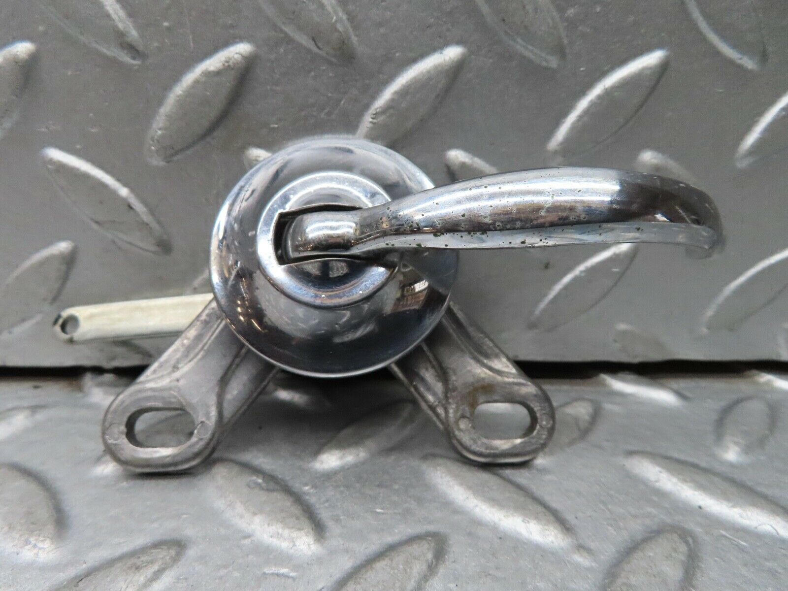 19012 Mercedes-Benz W120 W121 Ponton Front Left Interior Chrome Door Handle