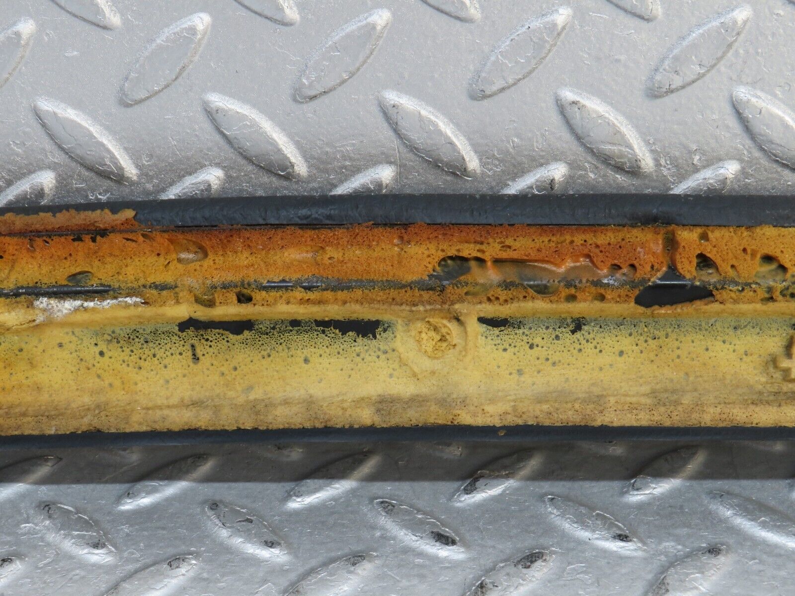 37392 Mercedes-Benz W109 300SEL A Pillar Cover Panel Right Side Blue