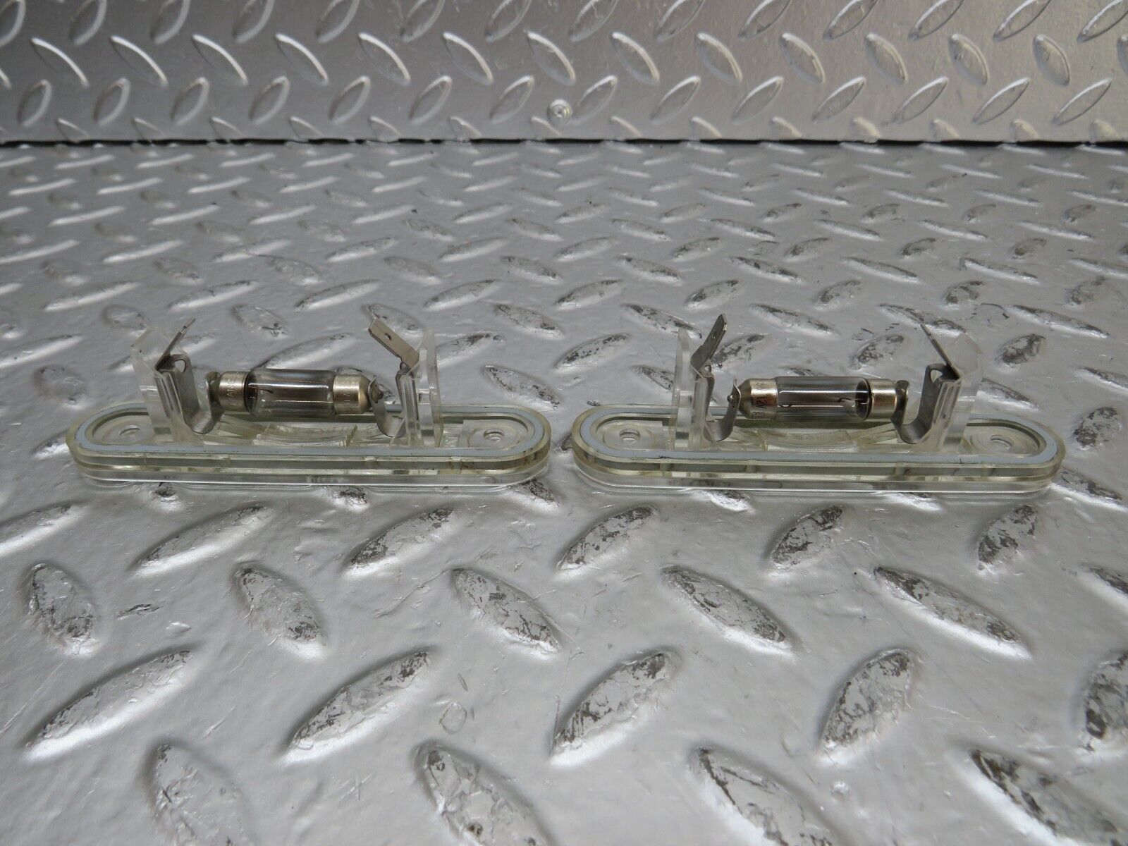 26391 Mercedes-Benz C124 220CE number Plate Light Pair 1248200256