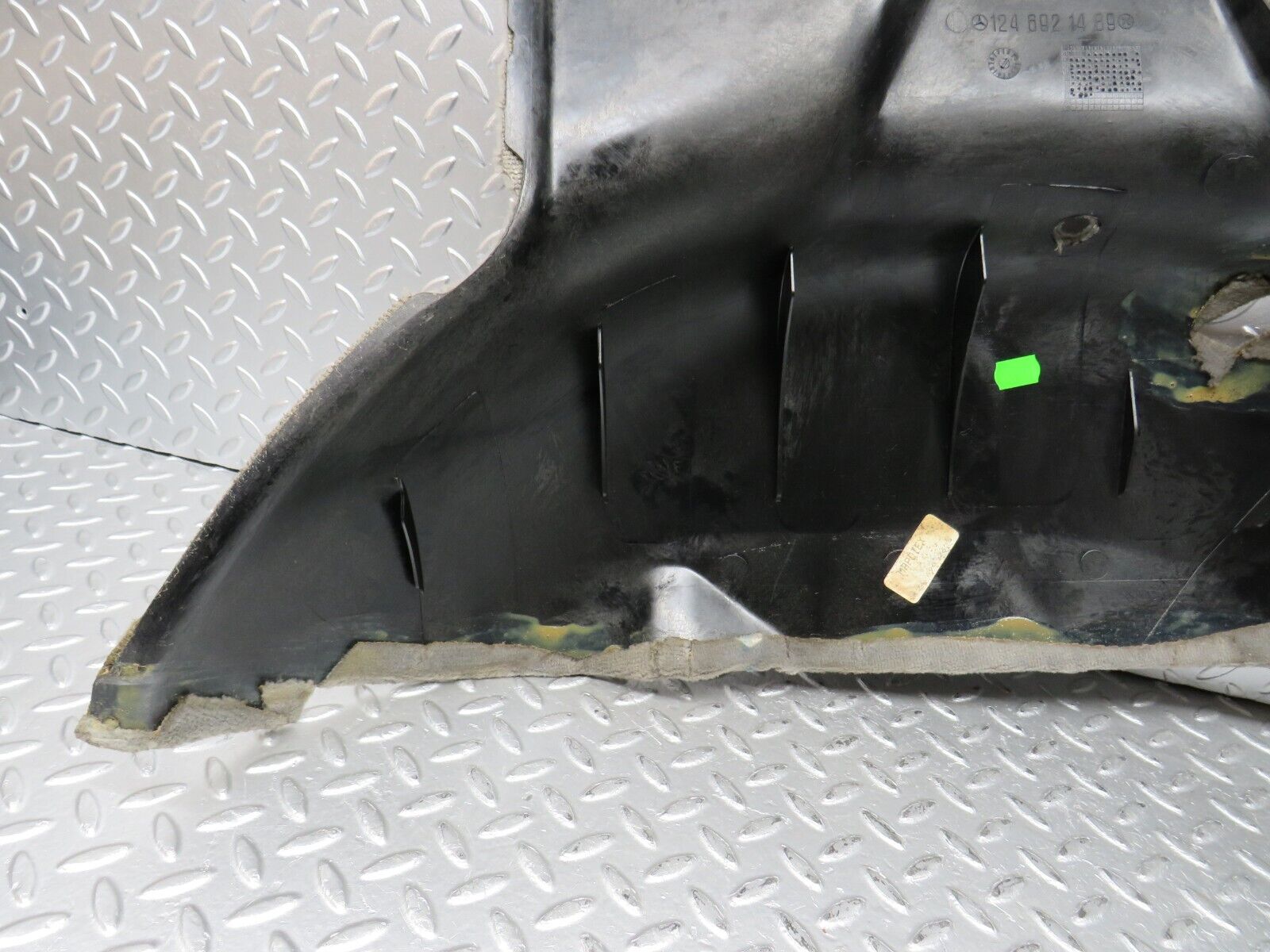 31191 Mercedes-Benz S124 220TE Wagon Trunk Panel Cover Right Grey 1246921489