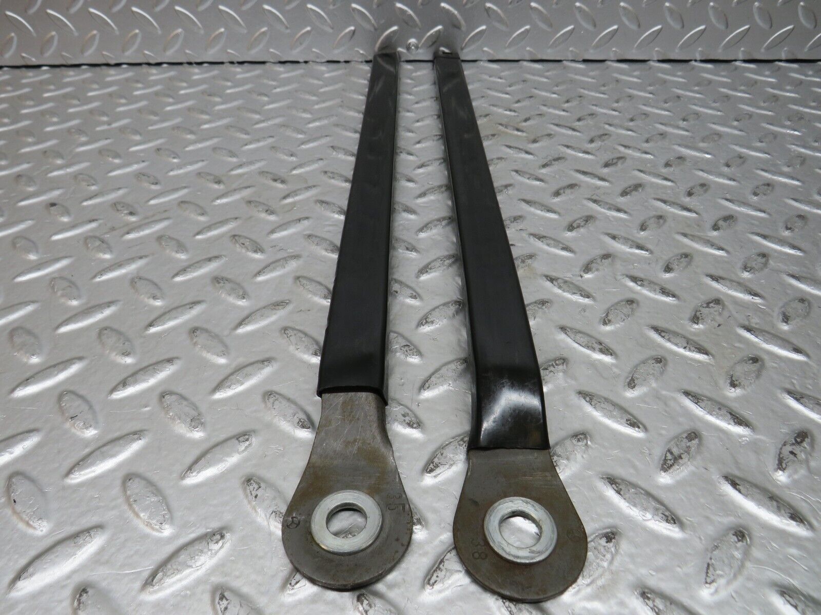 27654 Mercedes-Benz S124 300TE Seat Belt Runner With Cover Pair 1249193520