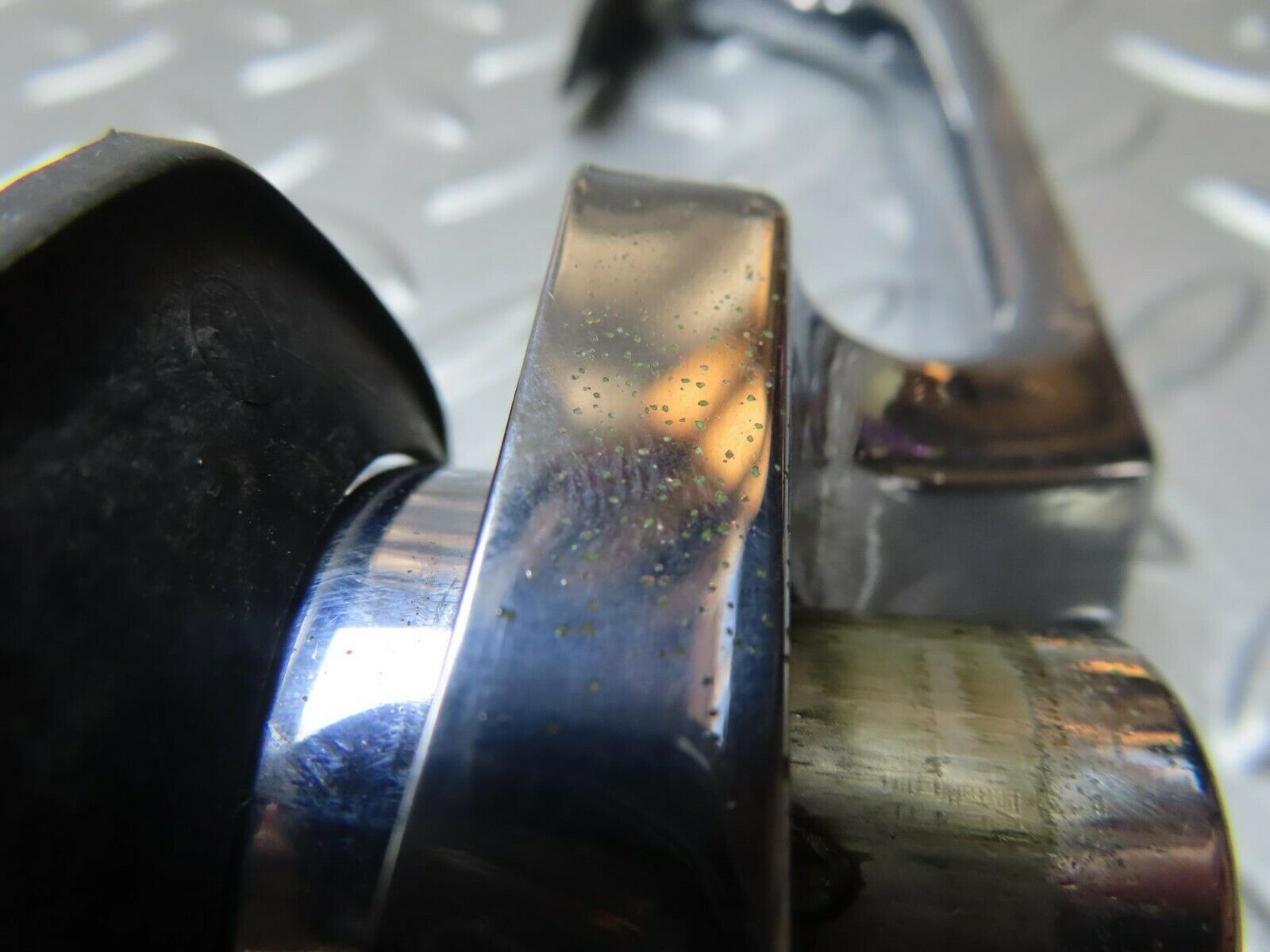 8734 Mercedes-Benz W108 Chrome Door Handle Front Left No Key 1087660701