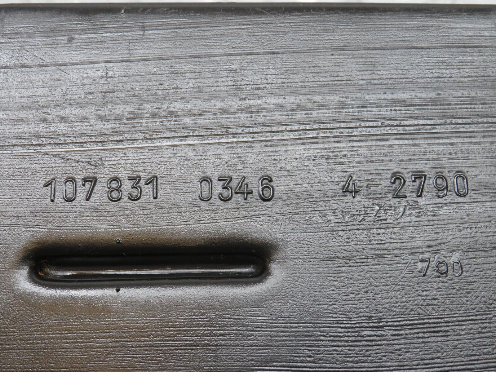 0797 Mercedes-Benz C107 350SLC Coupe Air Duct Vent Front Left 1078310346