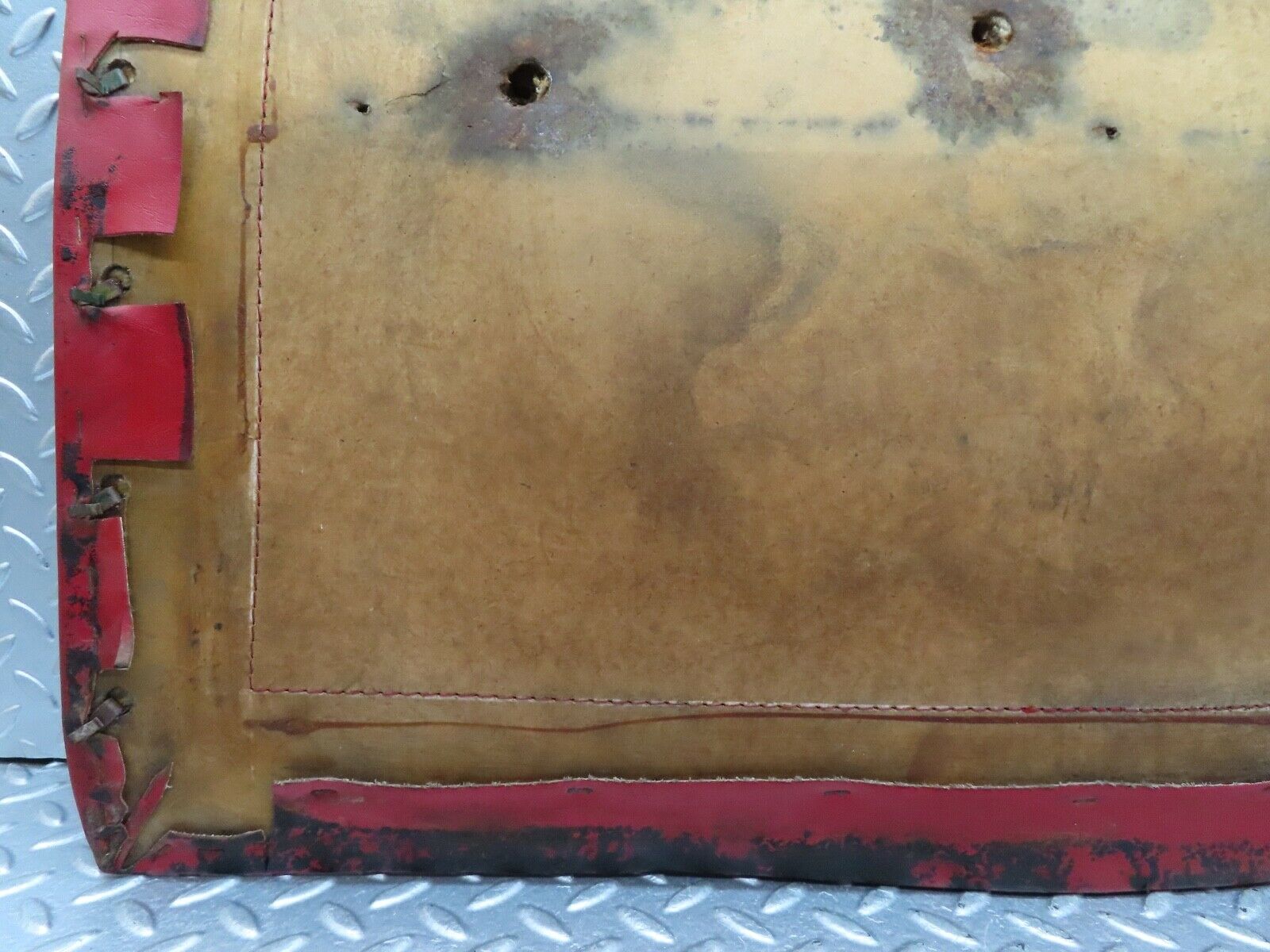 18768 Mercedes-Benz W120 W121 Ponton Front Right Door Card Red