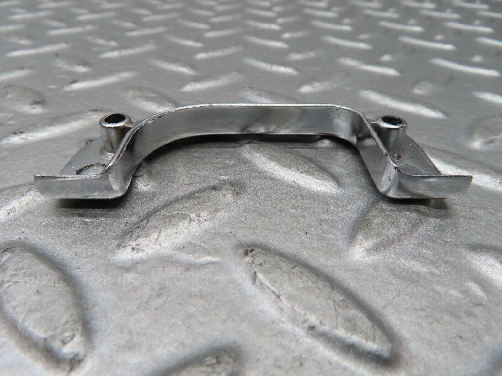 19164 Mercedes-Benz W123 300D Right Chrome Door Latch Trim 1237230224