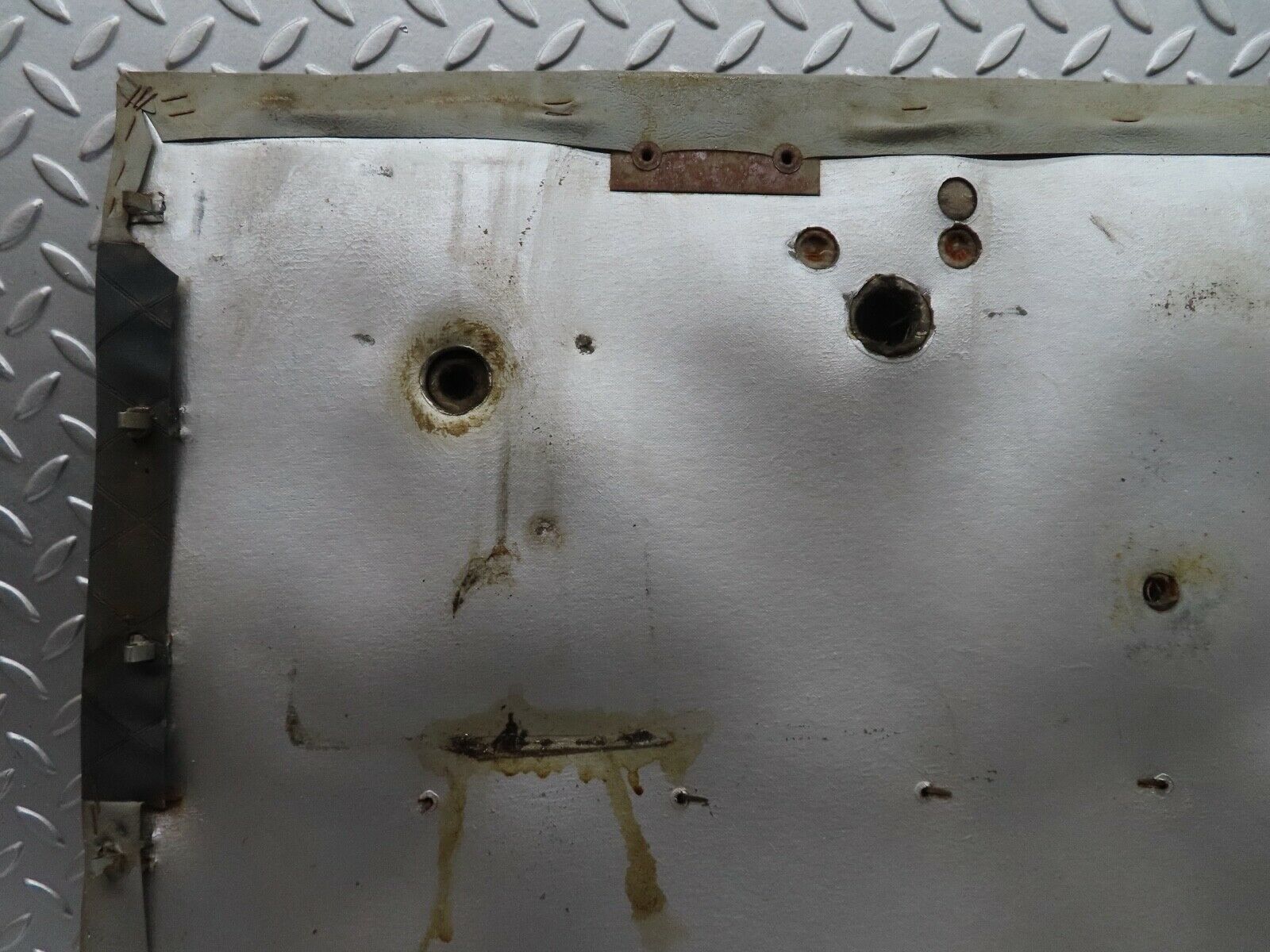 18577 Mercedes-Benz W120 W121 Ponton Rear Left Door Card Grey