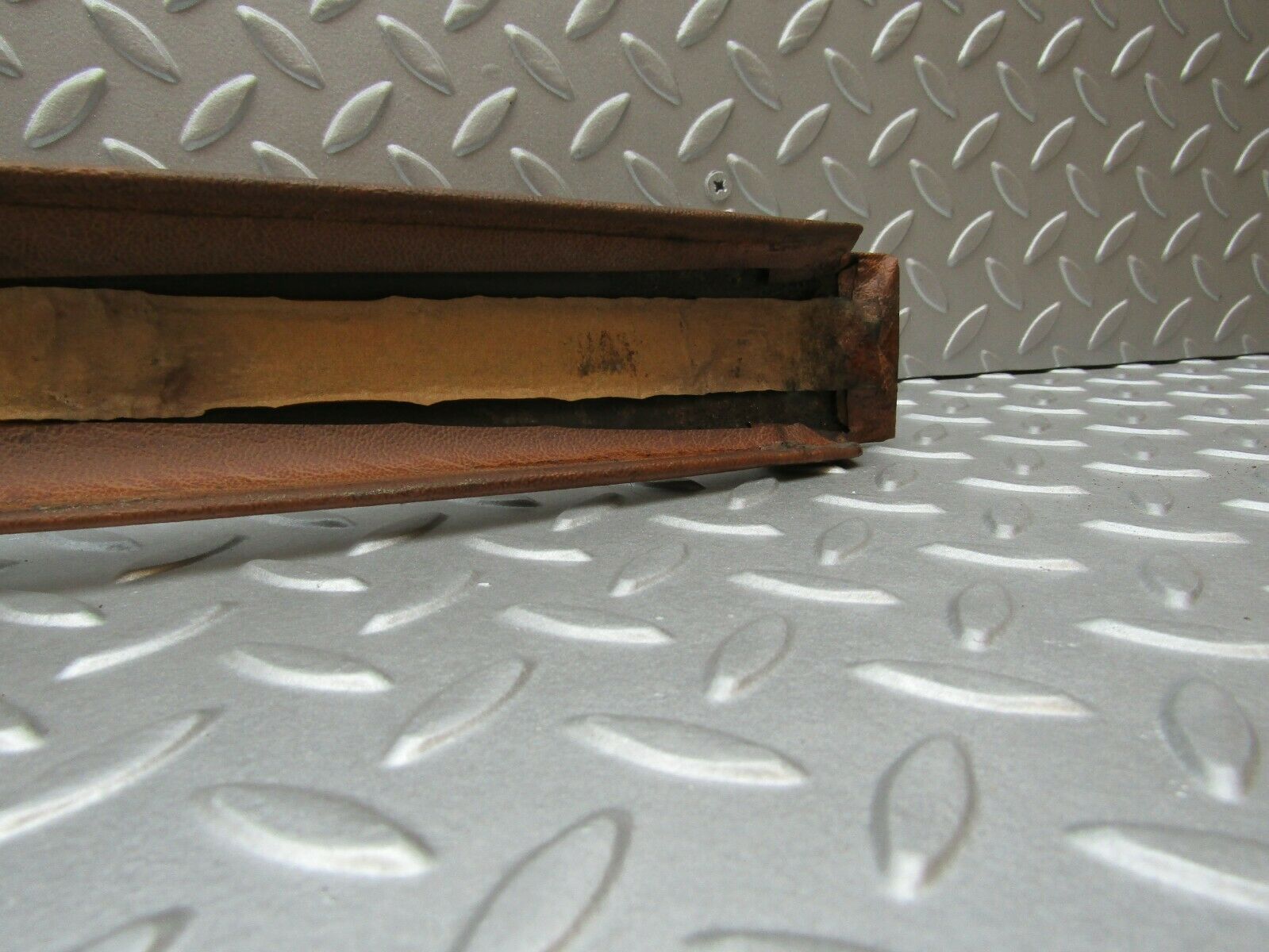 3333 Mercedes-Benz W108 280SE B pillar Trim Panel Right Side Brown