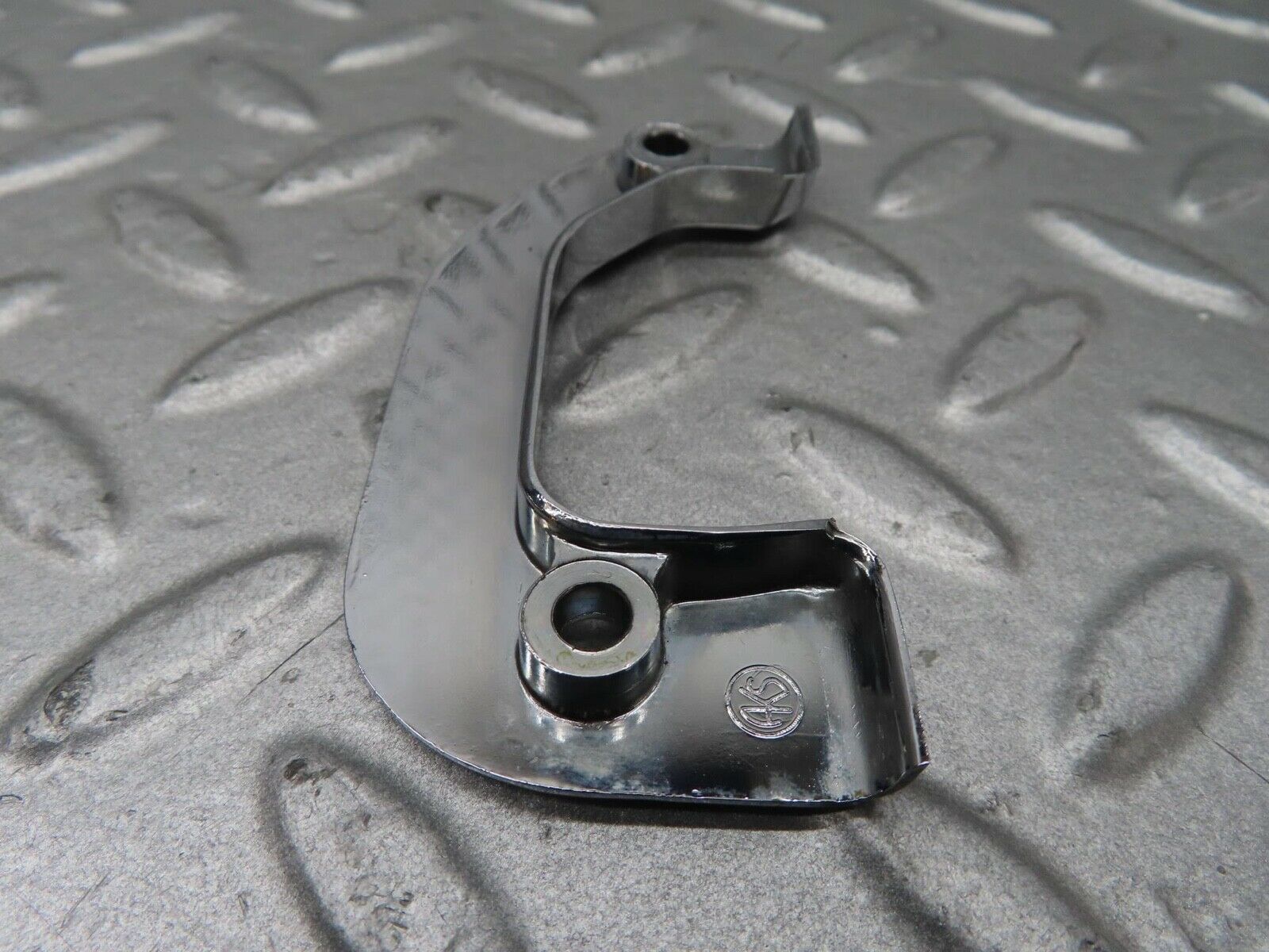 14453 Mercedes-Benz W116 350SE Left Interior Chrome Door Latch Trim