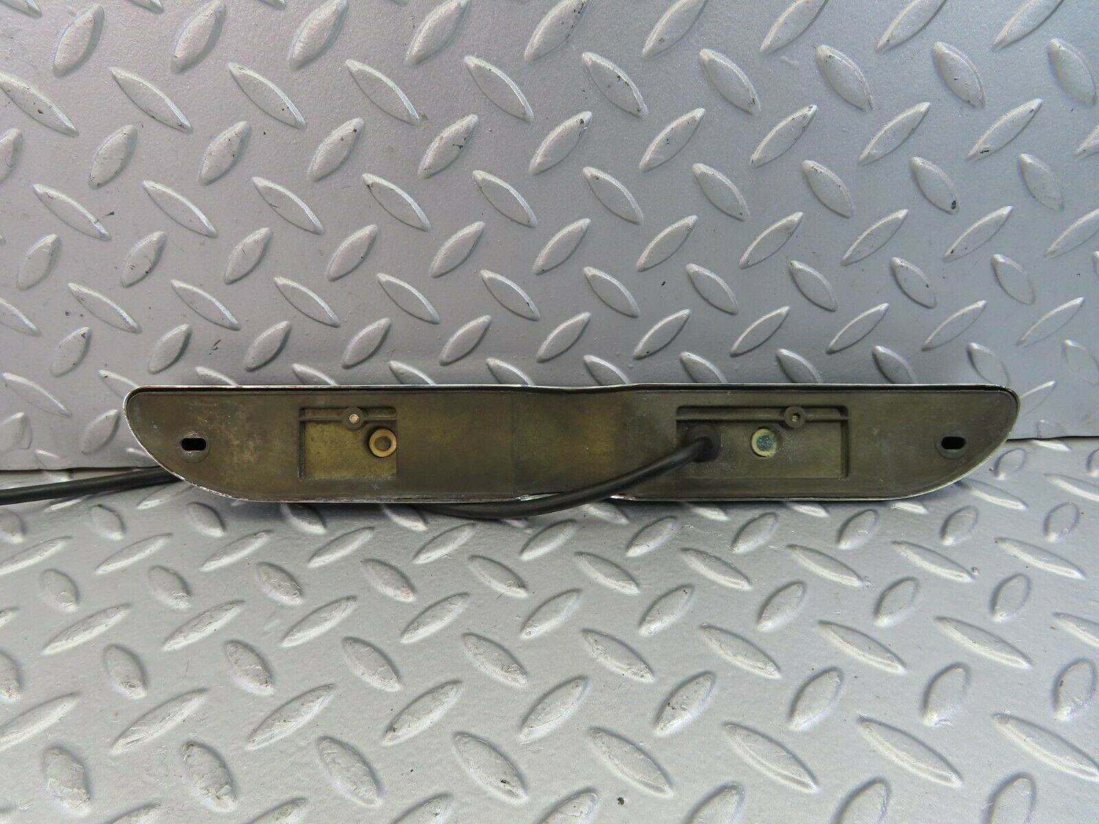 9044 Mercedes-Benz W108 number Plate Light Trunk Lid Chrome