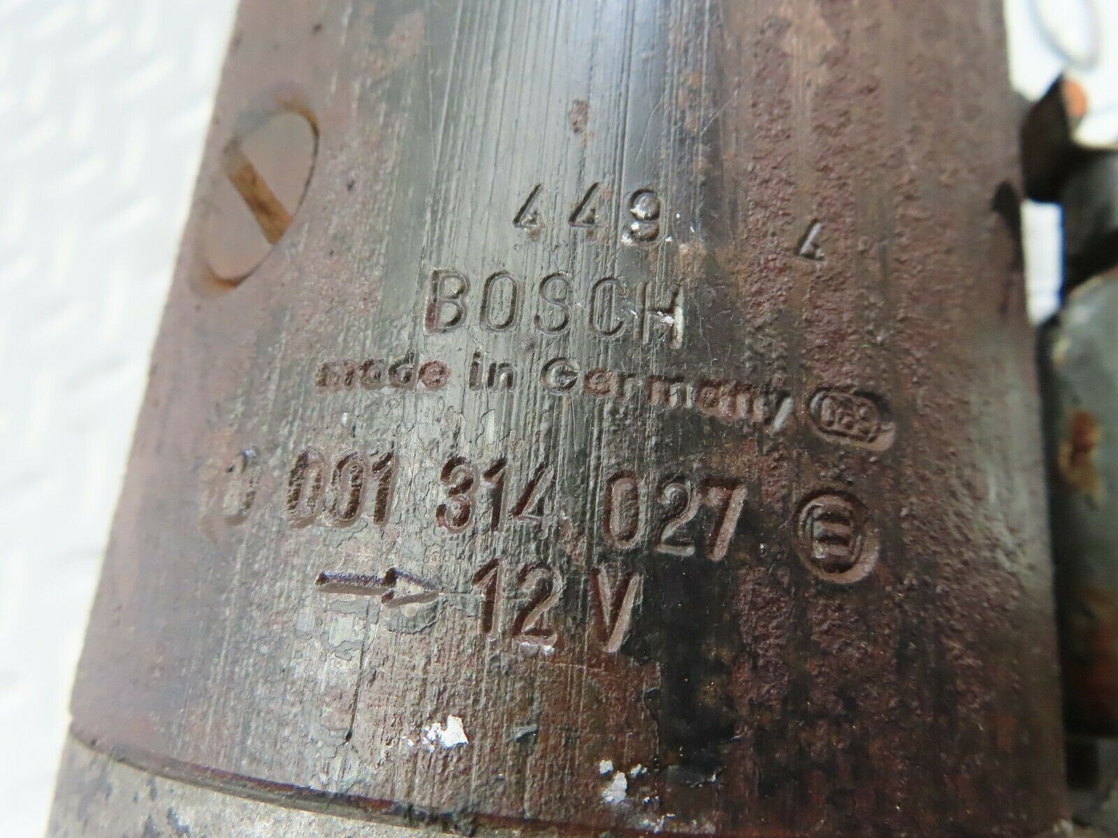 7792 Mercedes-Benz S123 230TE Wagon Starter Motor Bosch 0001314027