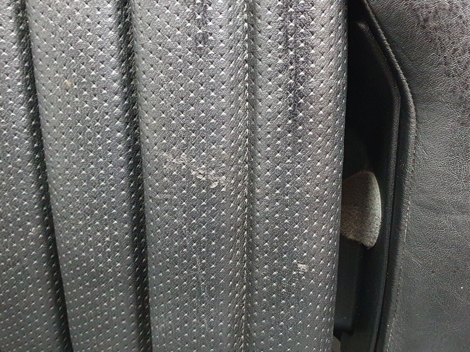 40811 Mercedes-Benz W123 300D Rear Seat Leather Black 1269201616