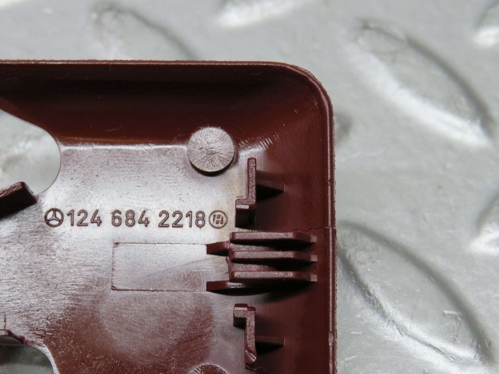 31898 Mercedes-Benz W124 Front Seat Rail Trim Cover 1246842118