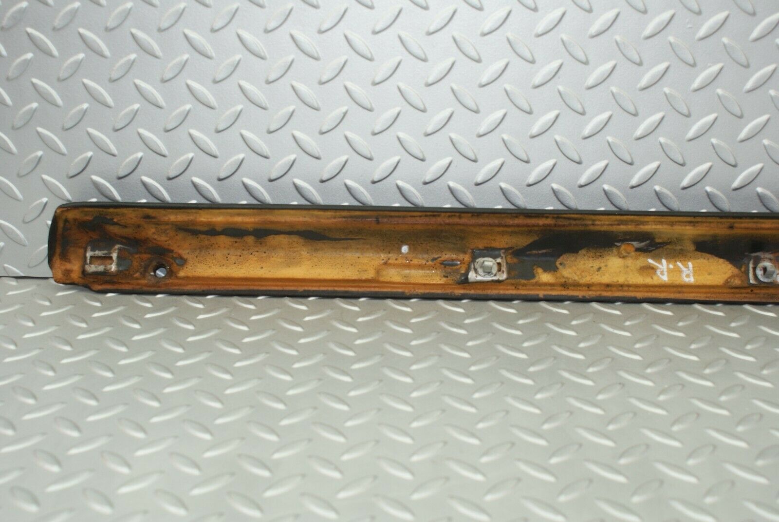 3111 Mercedes-Benz W115 220D Rear Right Upper Door Panel Black