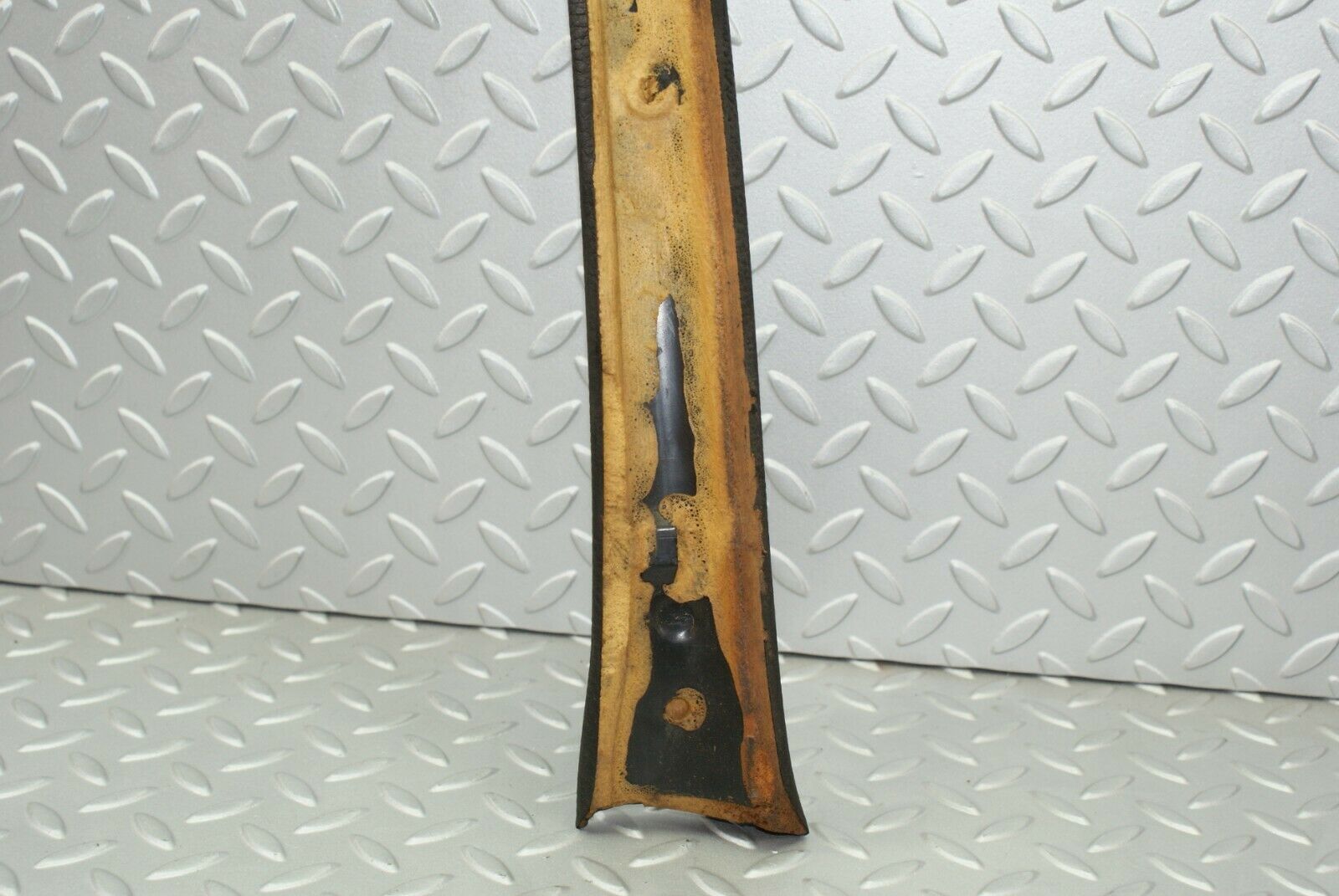 3116 Mercedes-Benz W115 220D A Pillar Trim Panel Black Right Side