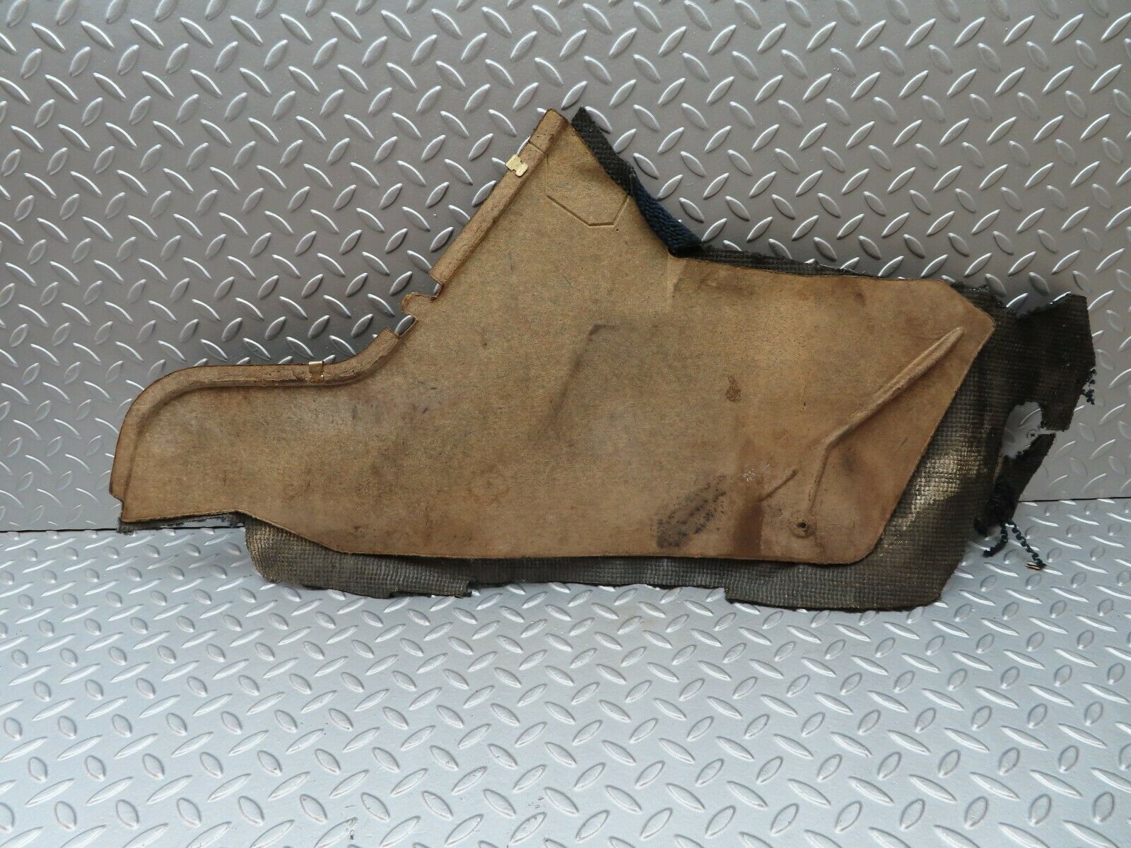 4569 Mercedes-Benz W123 230E Centre Console Carpet Black Left Side