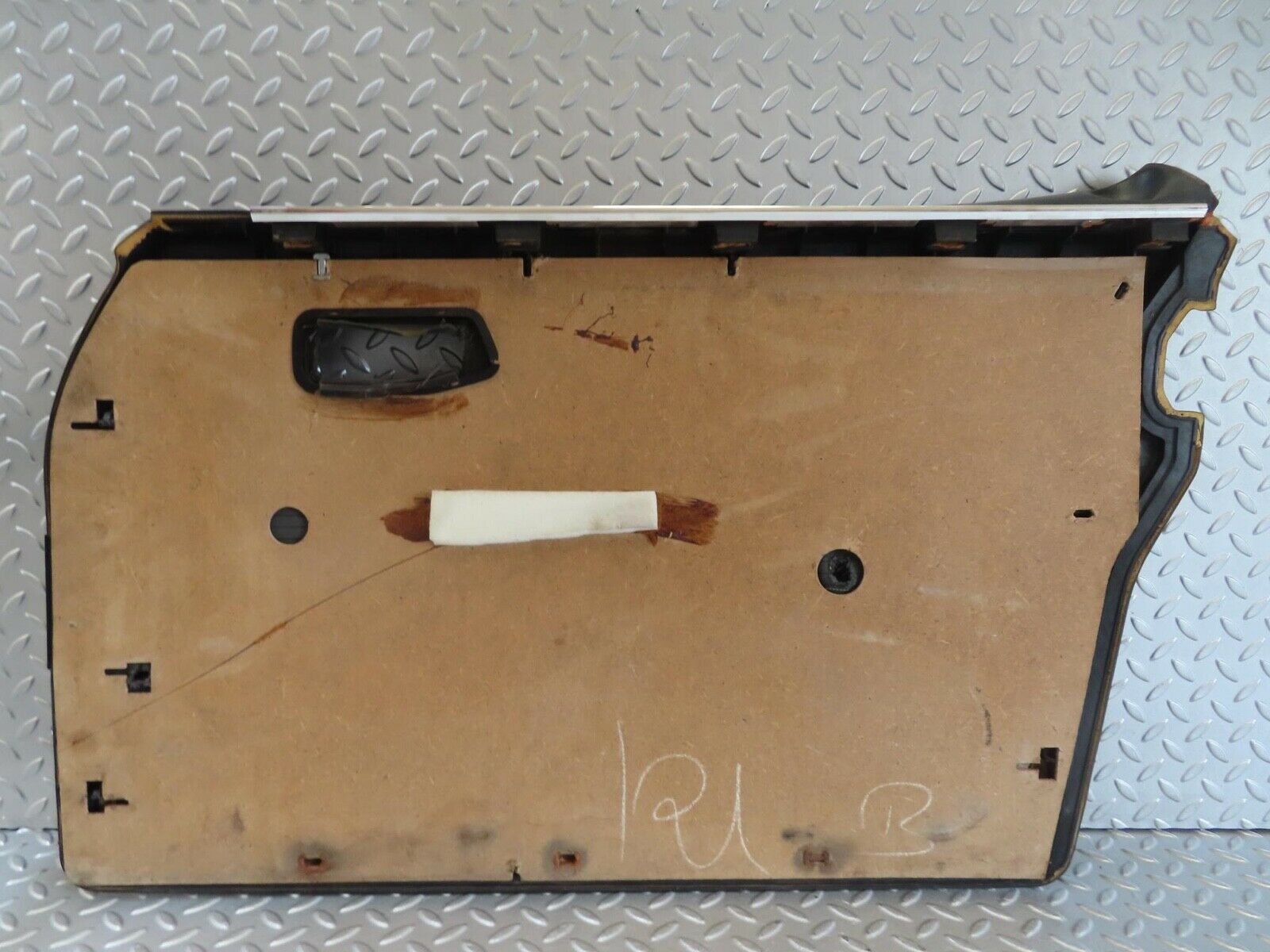 14249 Mercedes-Benz W116 350SE Front Left Door Card Black