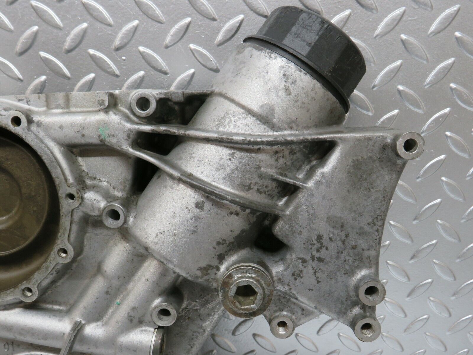 24430 Mercedes-Benz S124 220TE Wagon Timing Chain Cover 1110150401