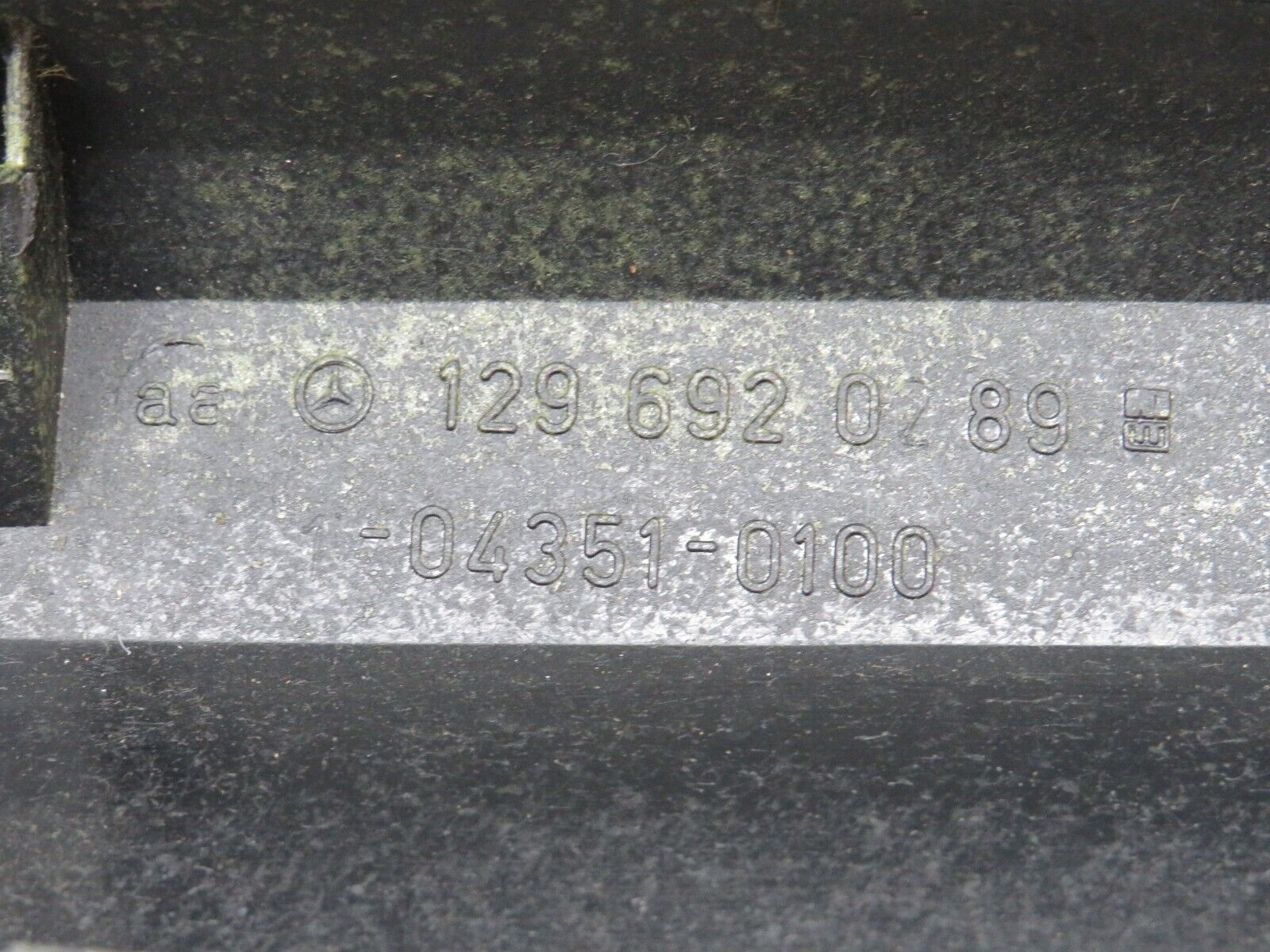 39356 Mercedes-Benz R129 320SL Coupe A Pillar Cover Right Side Grey 1296920289