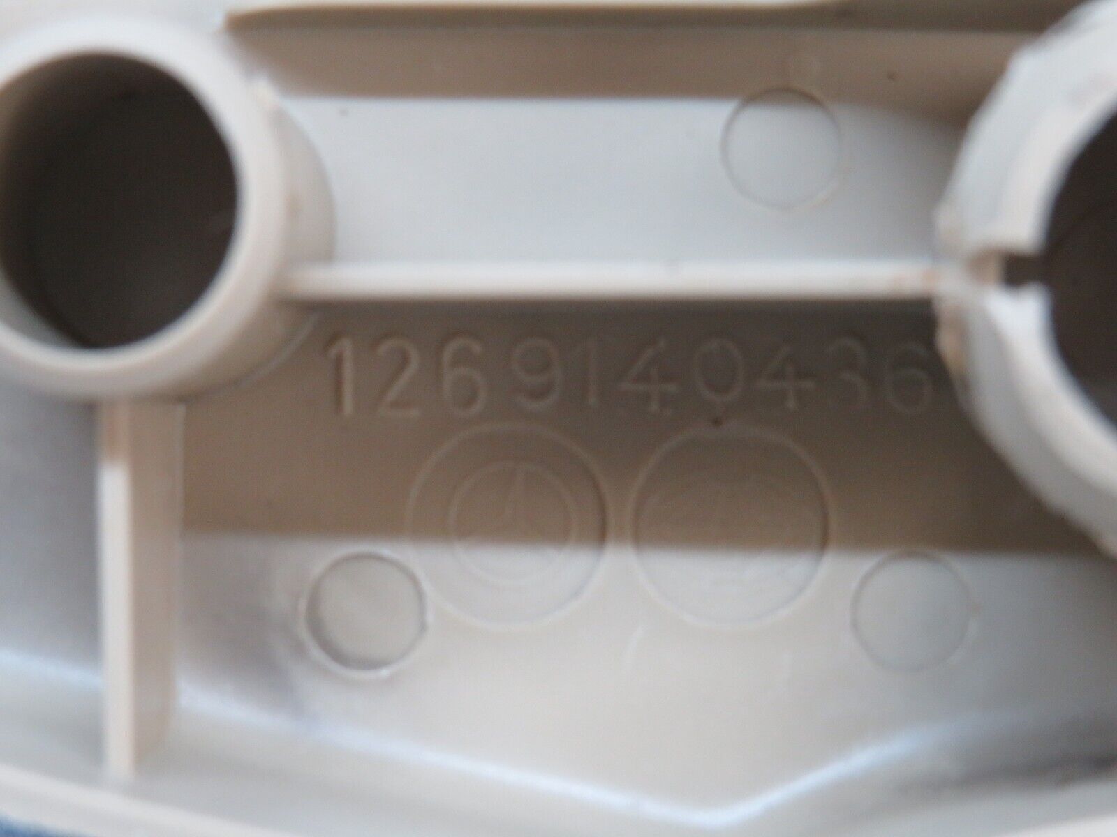 37060 Mercedes-Benz C126 420SEC Coupe Front Seat Cover Beige 1269140436