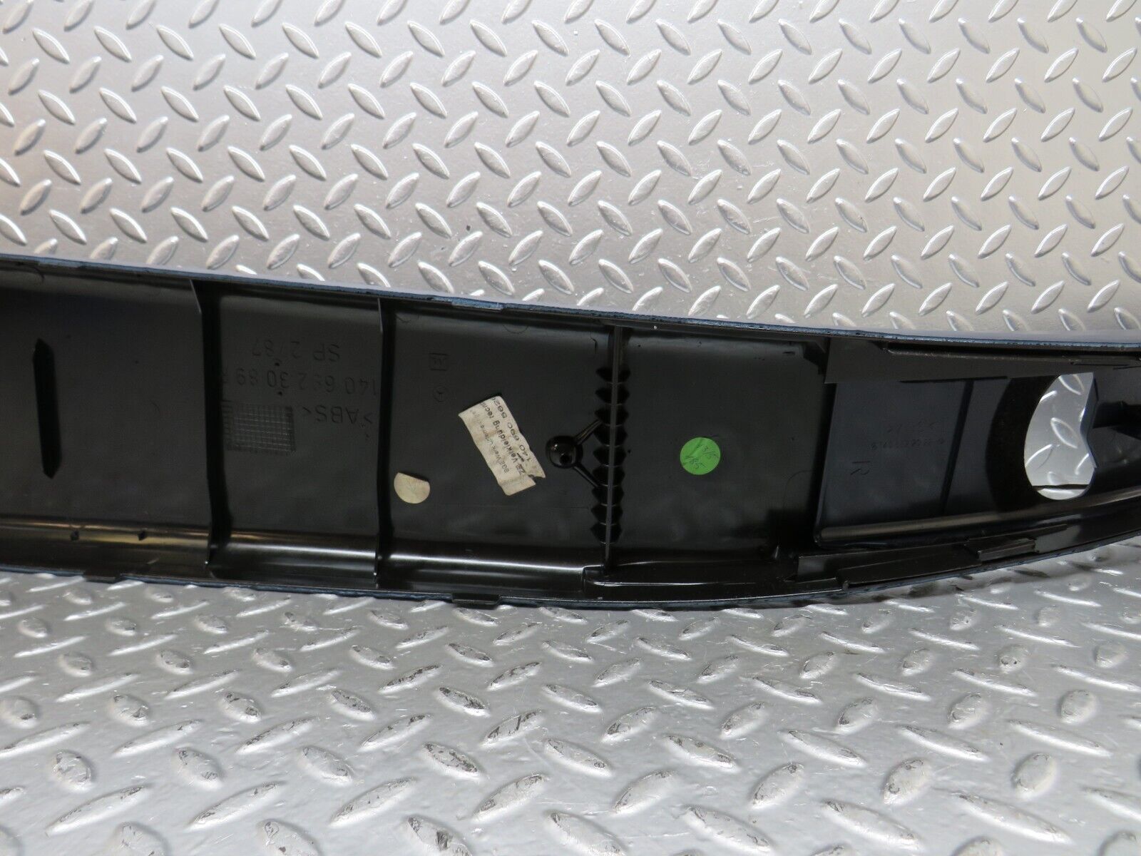 24844 Mercedes-Benz W140 S320 B Pillar Cover Right Side Blue 1406923089