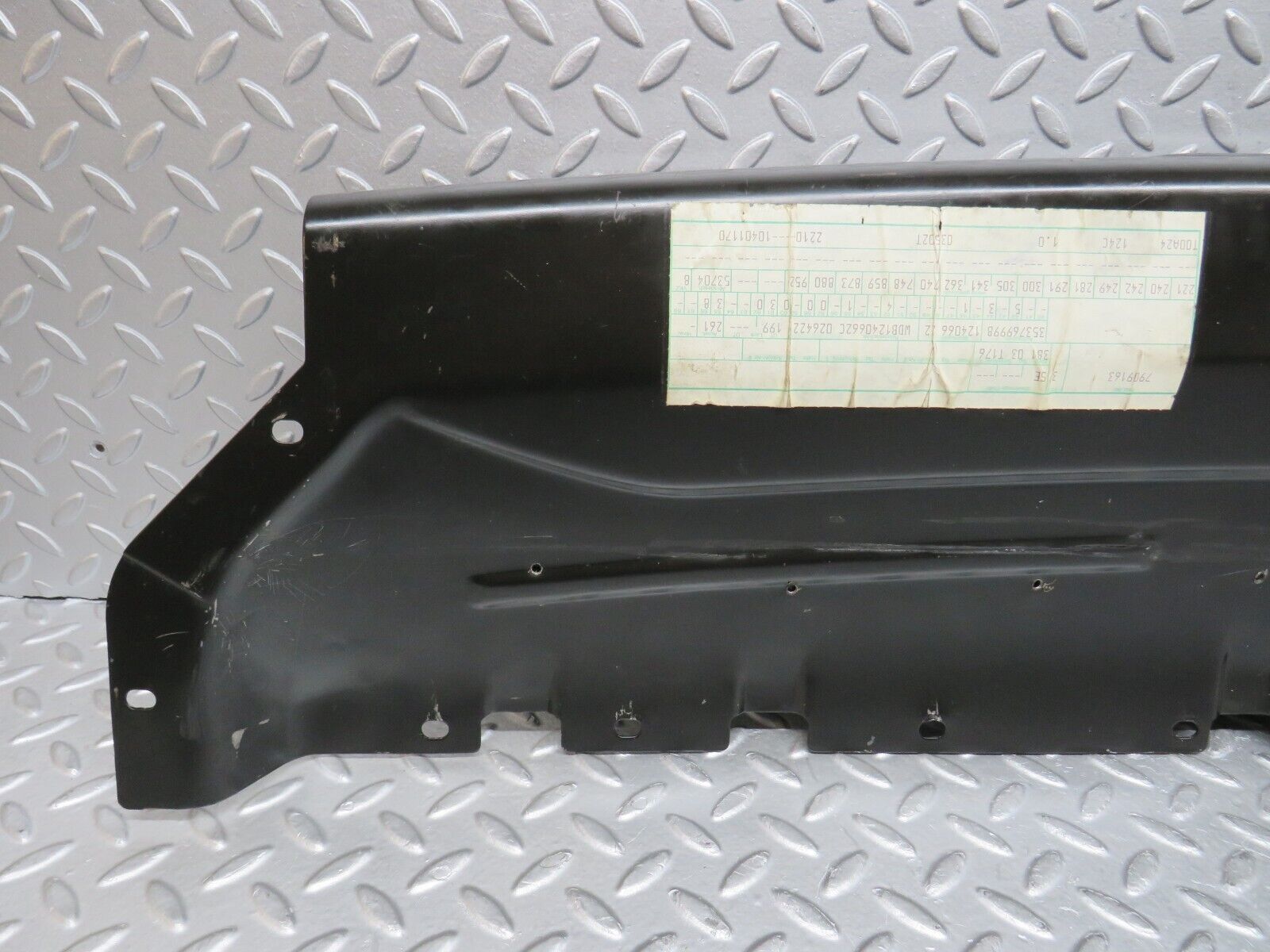 37887 Mercedes-Benz A124 320E Cabriolet Soft Top Cover Trunk Panel 1240662C