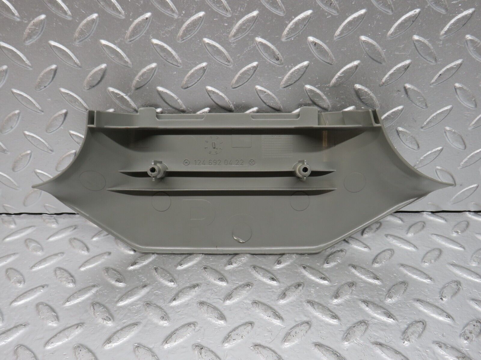 32324 Mercedes-Benz S124 300TE B Pillar Lower Cover Right Side Grey 1246920422