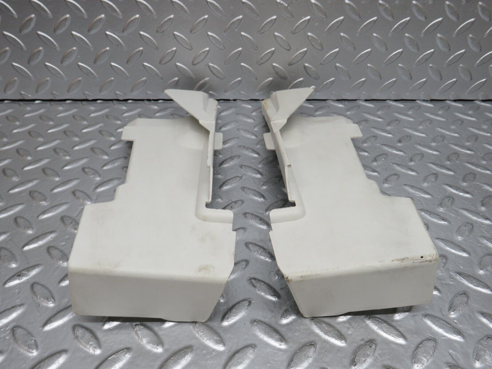 29321 Mercedes-Benz W124 230E Front Door Lock Cover Pair 1247230408 1247230308